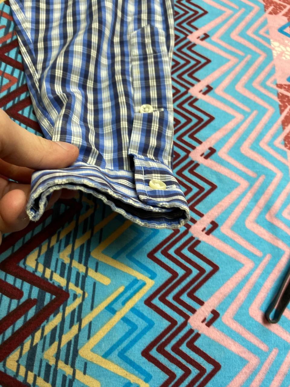 Polo Ralph Lauren × Vintage Vintage Polo Ralph Lauren Striped Button Up Size US M / EU 48-50 / 2 - 6 Thumbnail