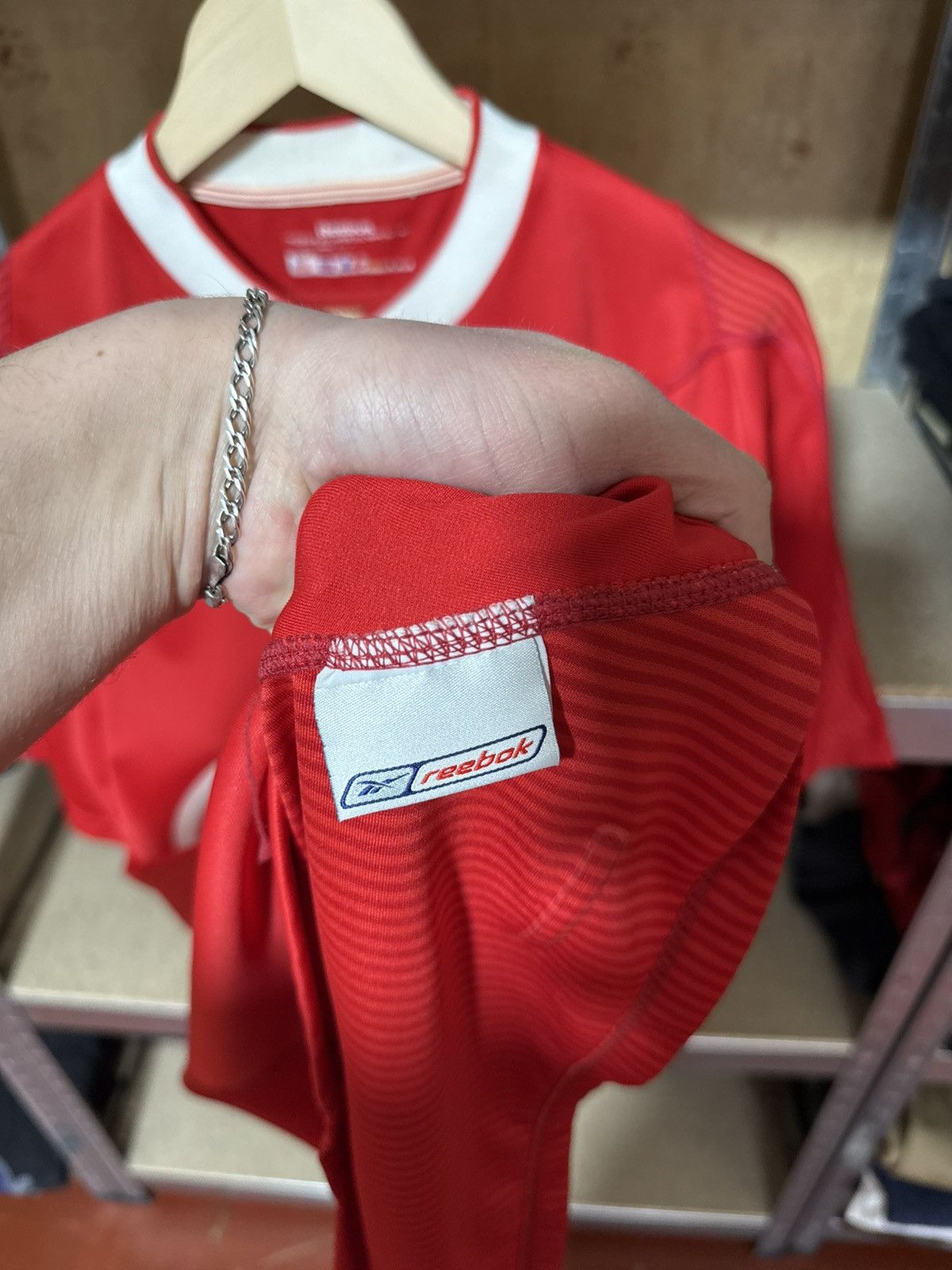 Reebok Vintage Reebok Liverpool 2002 2003 2004 Home Soccer Jersey Size US XL / EU 56 / 4 - 6 Thumbnail