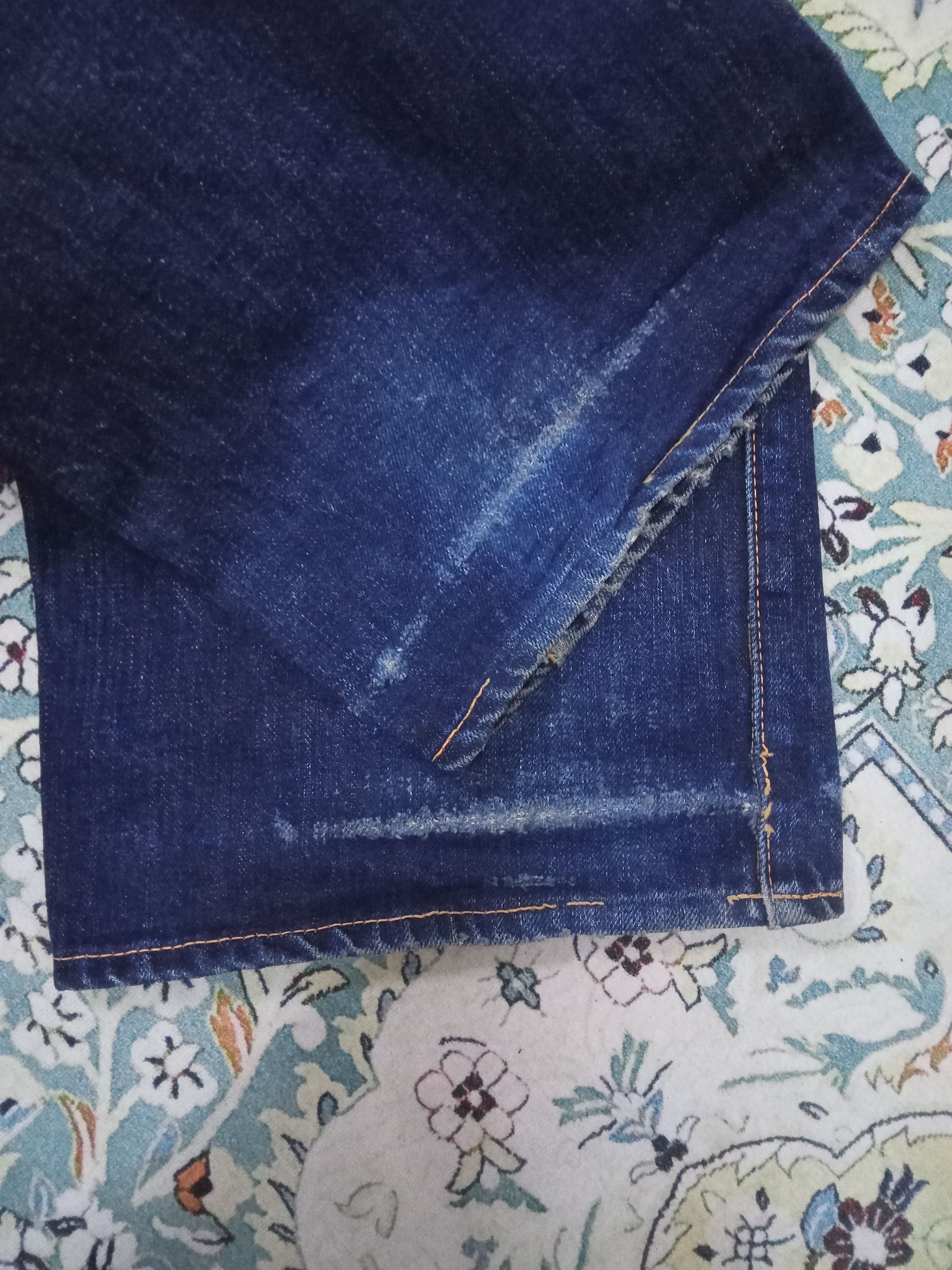Kapital Kapital Redline Selvedge With Buckle Back Rare Jeans Size US 32 / EU 48 - 18 Thumbnail