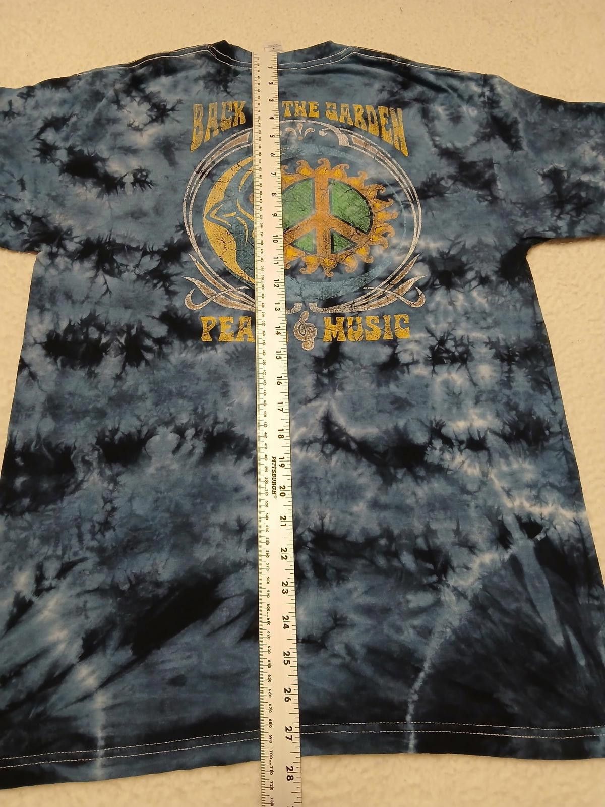 Other M&O Gold Unisex Sz M Blue Woodstock T-Shirt Music & Peace Size US M / EU 48-50 / 2 - 7 Thumbnail
