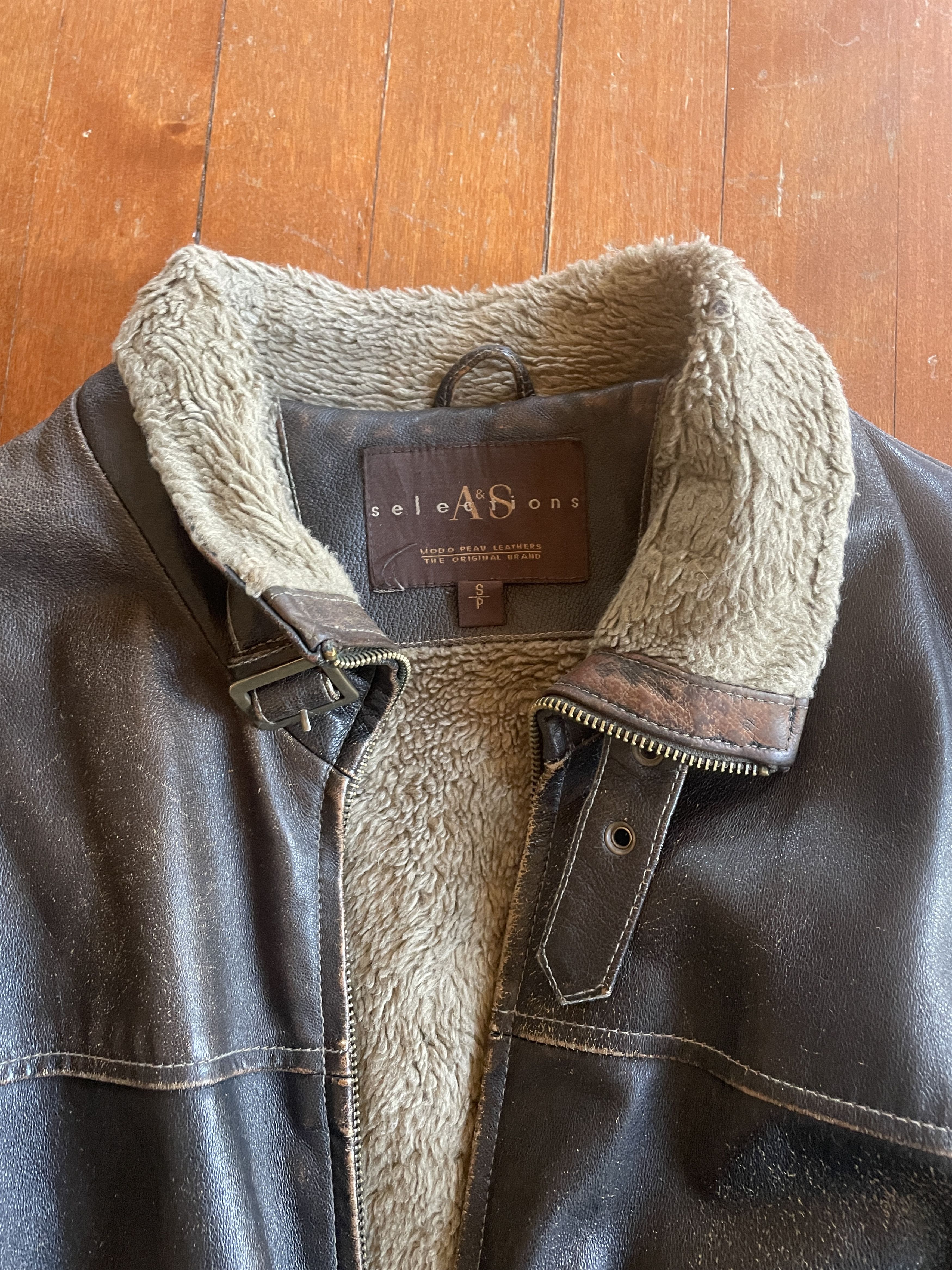 Other Brown Leather Coat Size US S / EU 44-46 / 1 - 2 Thumbnail