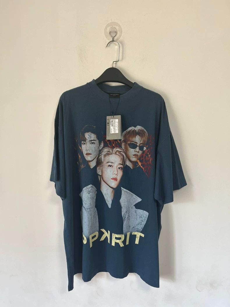 Balenciaga Balenciaga Fanclub series pp portrait short sleeve Size US M / EU 48-50 / 2 - 1 Thumbnail