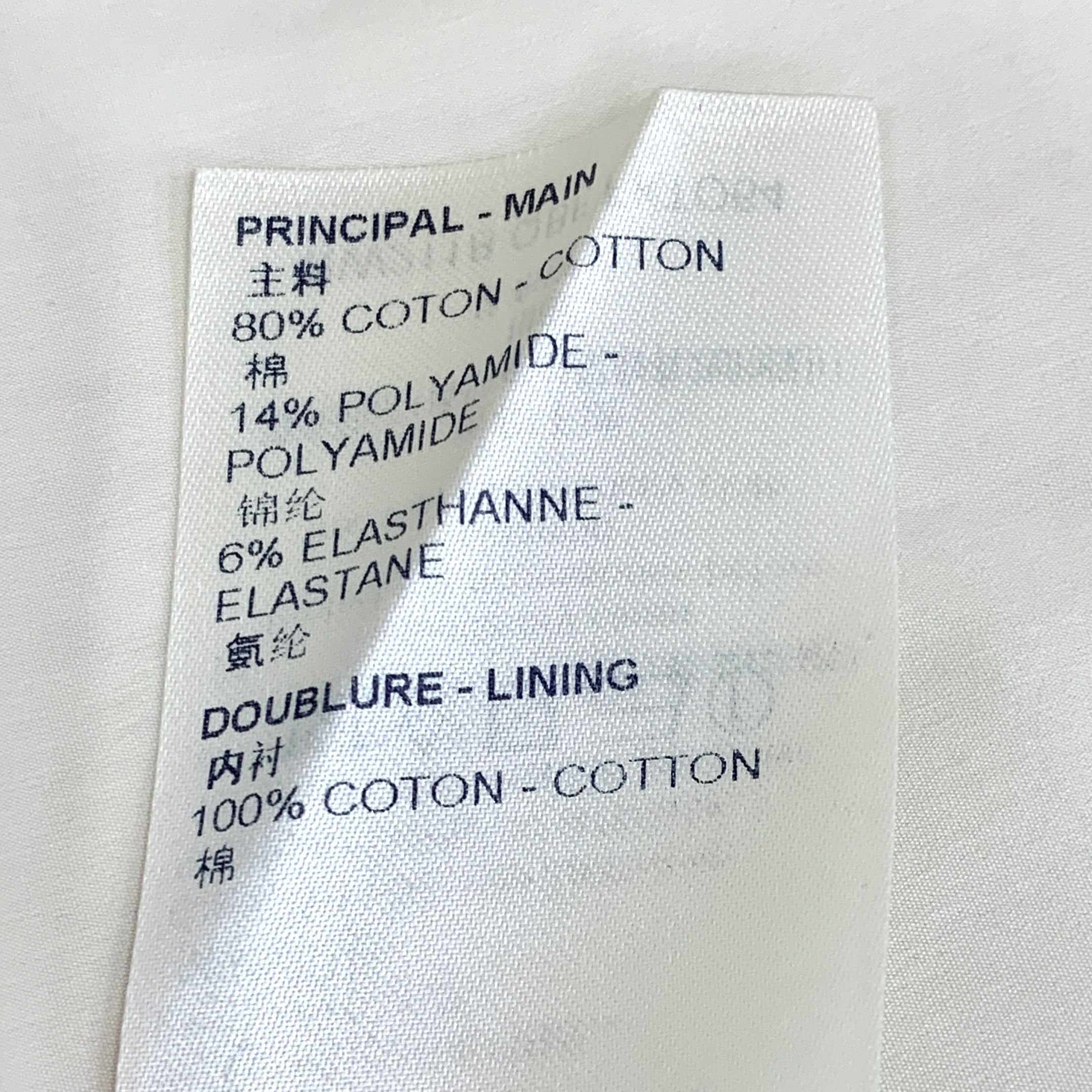 Louis Vuitton Louis Vuitton White Cotton Button-Up Shirt (Size S) Size XS / US 0-2 / IT 36-38 - 3 Thumbnail