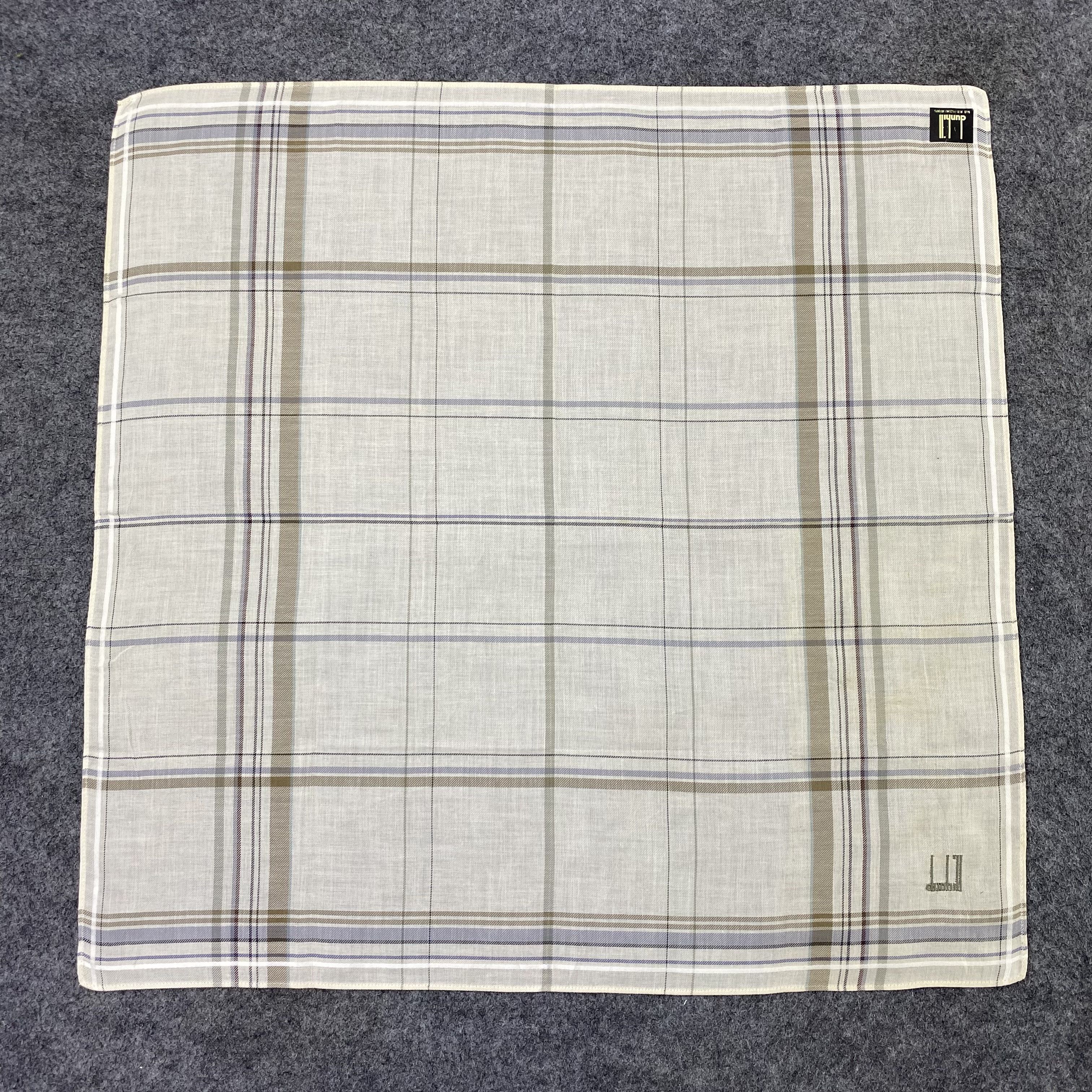 Alfred Dunhill Dunhill Handkerchief Neckerchief Bandana-B2050 Size ONE SIZE - 3 Thumbnail