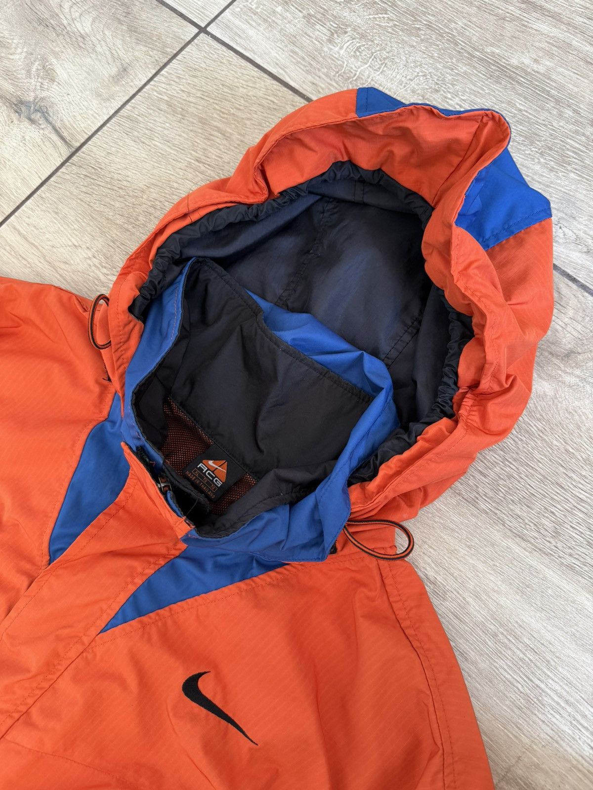 Nike ACG Nike ACG Jacket Coat Vintage 90s Mountain Orange size XL 56 Size US XL / EU 56 / 4 - 7 Thumbnail