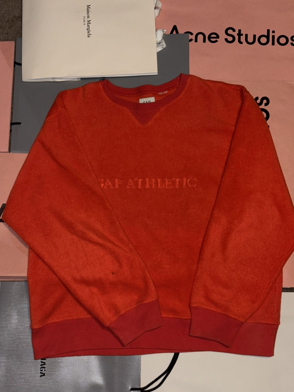 Gap Gap Athletics vintage sweatshirt Size US XL / EU 56 / 4 - 1 Thumbnail