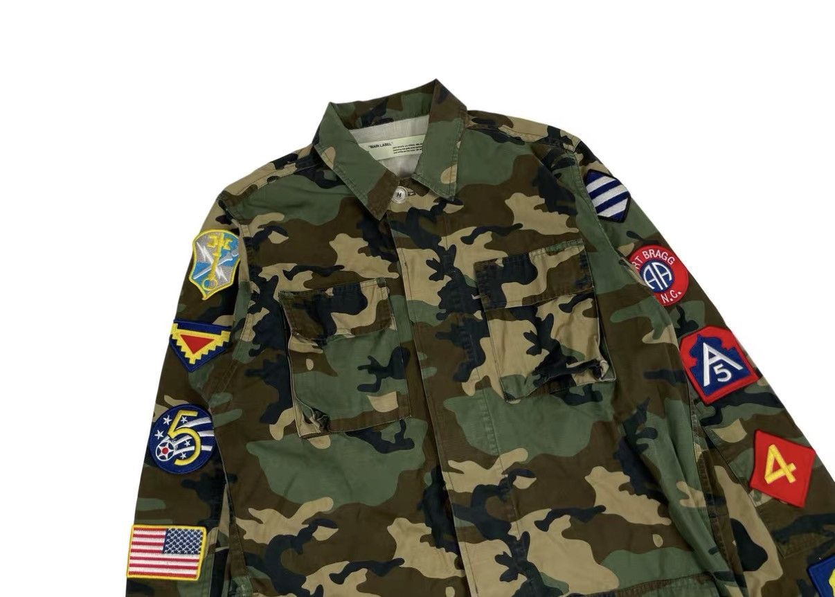 Off-White Off-White Medal Ribbon Arrow Camo Jacket J31 Size US XS / EU 42 / 0 - 3 Thumbnail