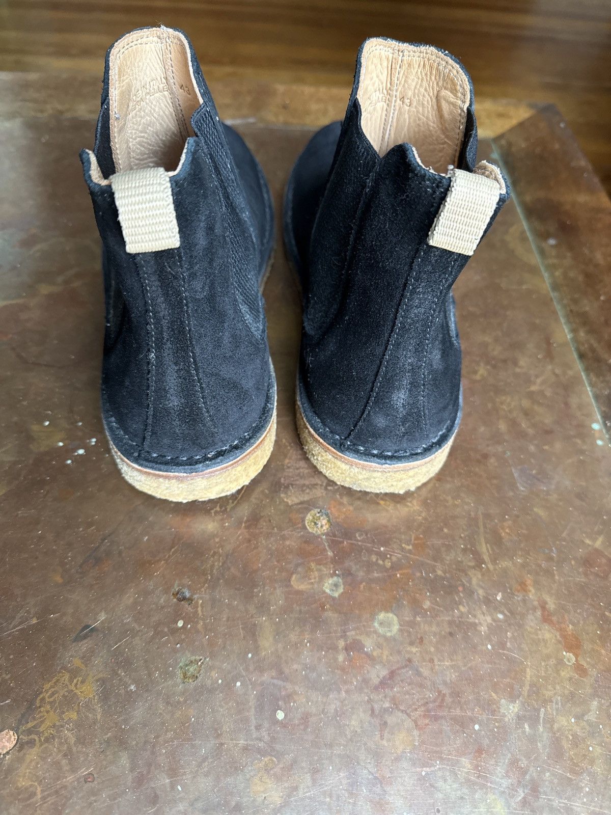 Astorflex Brand New Astorflex Black Suede Chelsea Boots Size US 10 / EU 43 - 4 Thumbnail