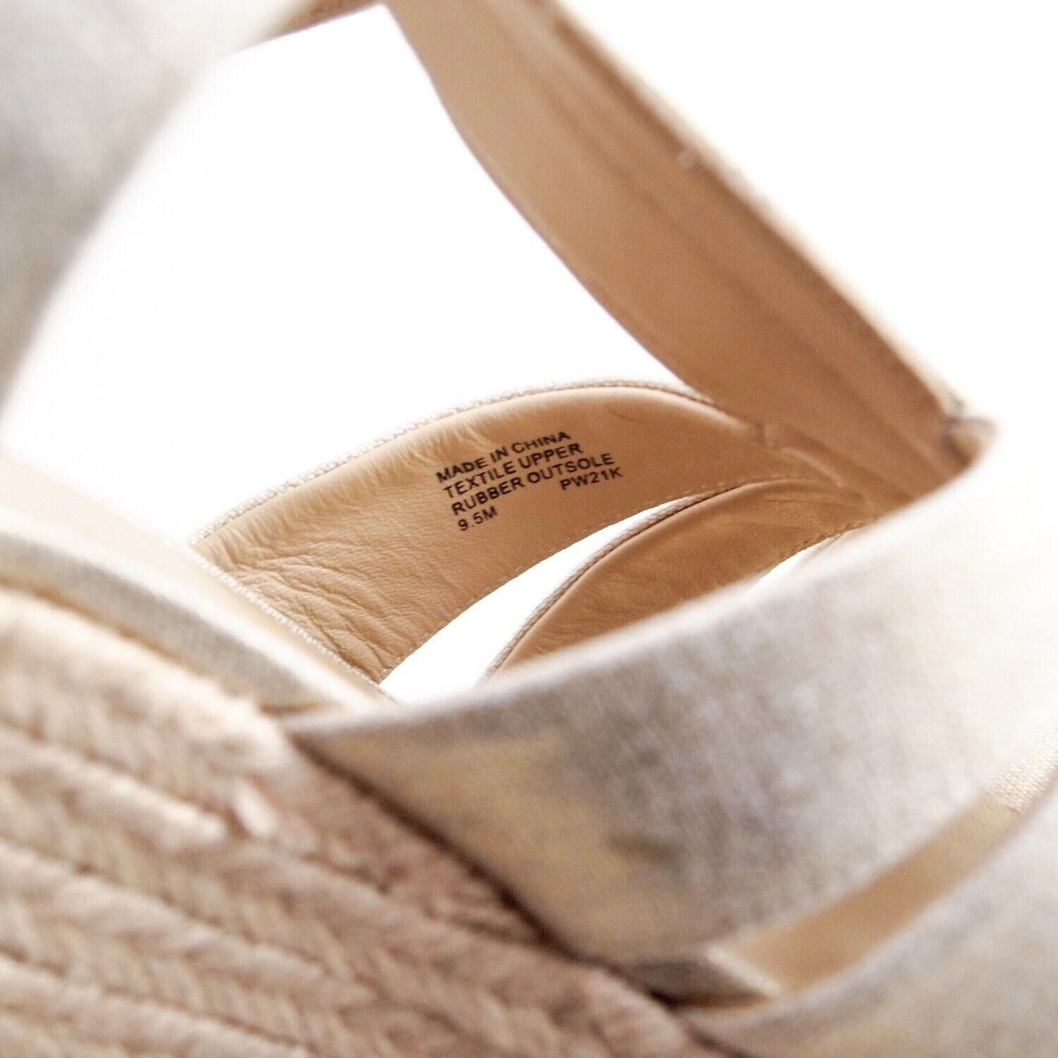 Michael Kors Michael Kors Wedge Sandals Gold Coated Canvas US 9.5 EU 39.5 Size US 9.5 / IT 39.5 - 9 Thumbnail