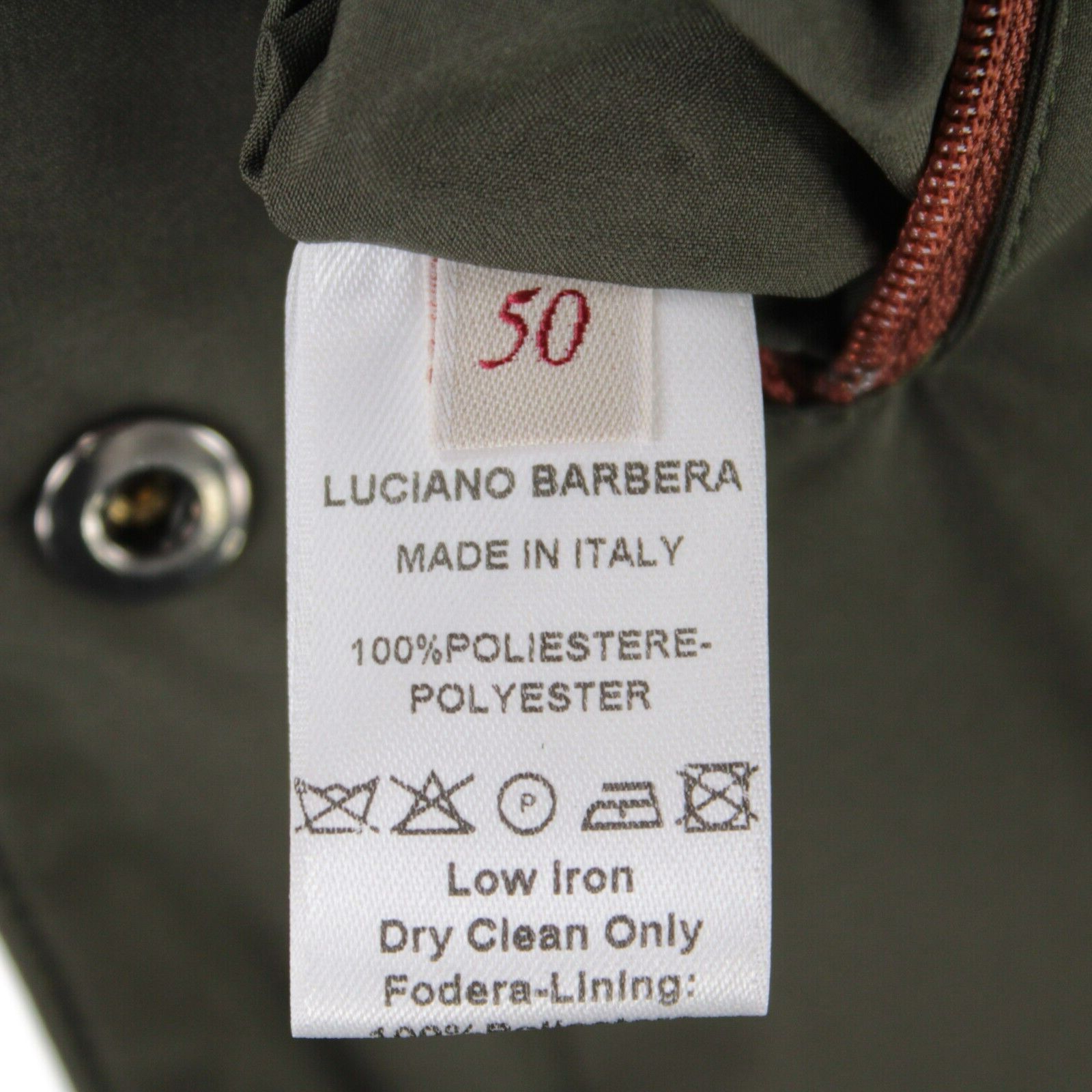 Luciano Barbera Luciano Barbera Jacket Size M US In Green Polyester & Wool Size US M / EU 48-50 / 2 - 8 Thumbnail