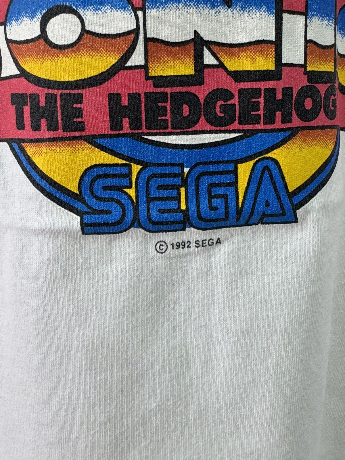 Vintage Sonic the hedge hog - vintage SEGA 1992 Size US L / EU 52-54 / 3 - 3 Thumbnail