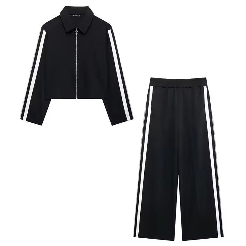 Designer × Vintage Women Suits Sports Jacket + Pants Size XS / US 0-2 / IT 36-38 - 2 Thumbnail