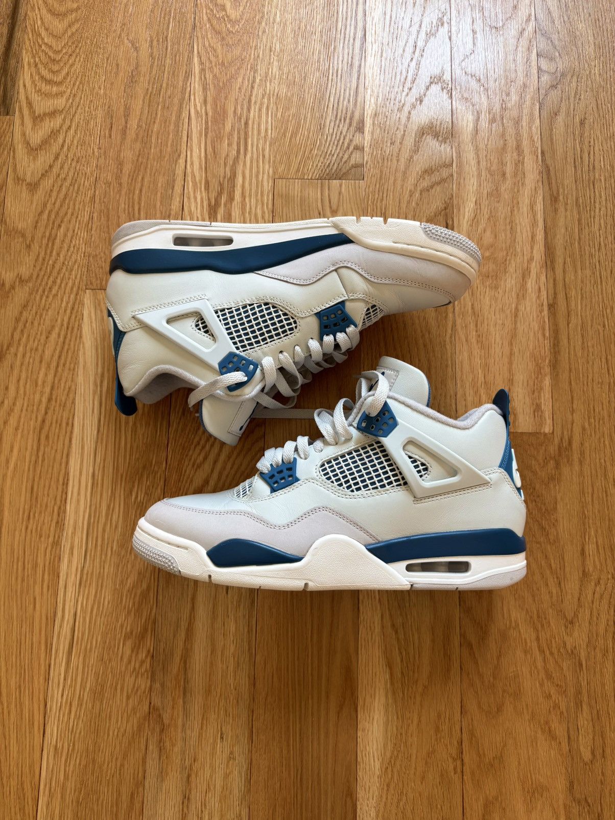 Jordan Brand Size 9.5 - Air Jordan 4 Retro 2024 Military Blue Industrial Size US 9.5 / EU 42-43 - 2 Thumbnail