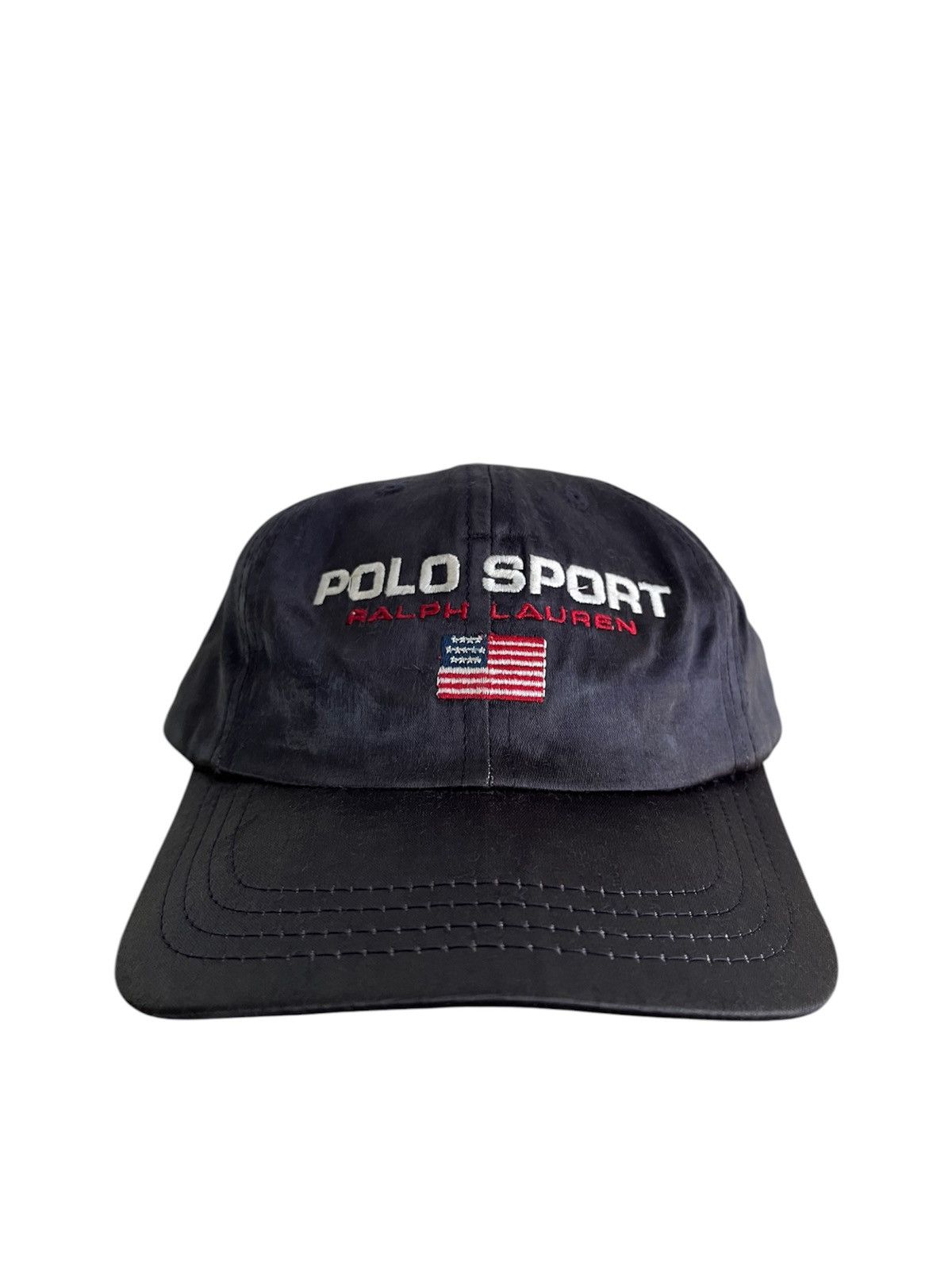 Vintage Polo Sport Satin Full Cap Hat