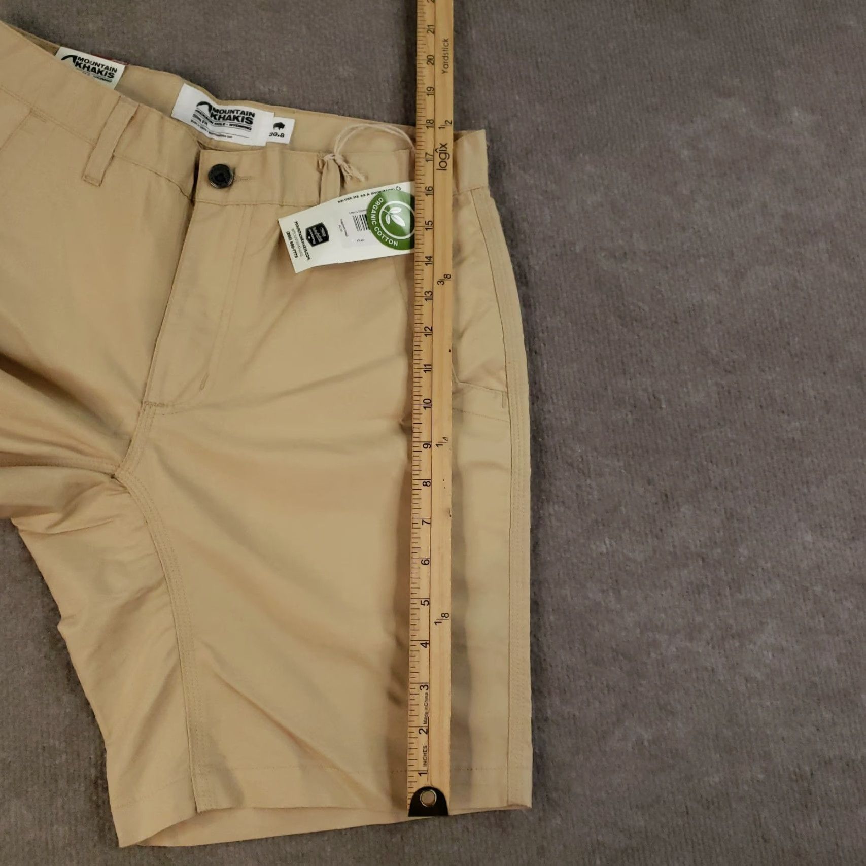Mountain Khakis Mountain Khakis Shorts Mens Size 30 Khaki Beige Stretch Poplin Slim Fit Casual Chino Size US 30 / EU 46 - 4 Thumbnail