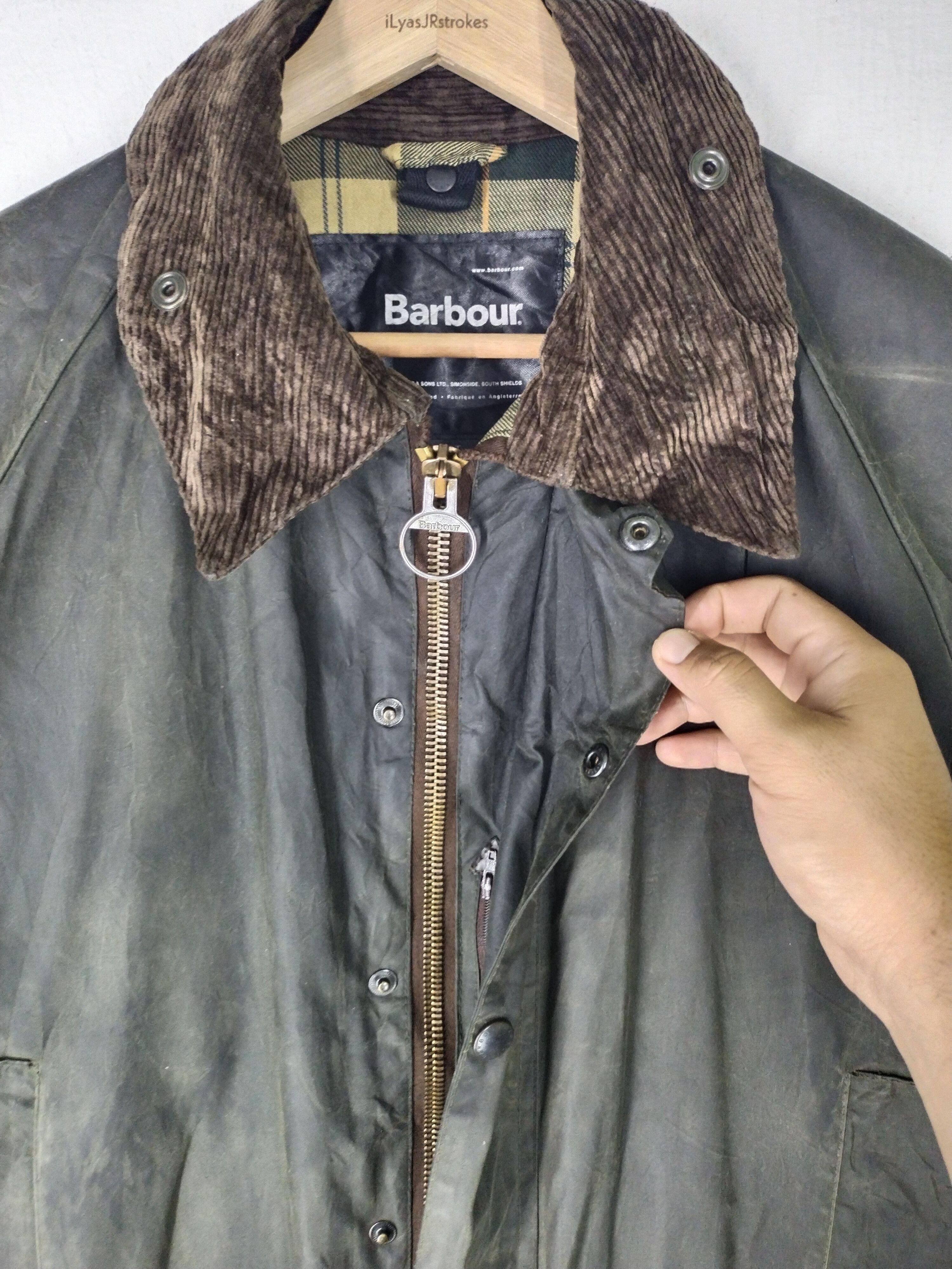Barbour Barbour Vintage Beaufort Faded Jacket Size US L / EU 52-54 / 3 - 13 Thumbnail