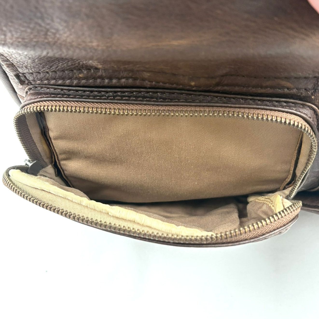 L.L. Bean L.L.Bean Brown Leather Messenger Laptop Bag Utility Carryall Size ONE SIZE - 12 Thumbnail