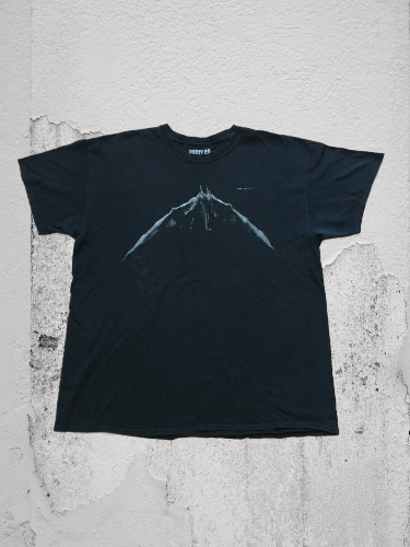 POST&CO Vintage black T-shirt POST&CO big print streetwear Y2K Size US L / EU 52-54 / 3 - 1 Thumbnail
