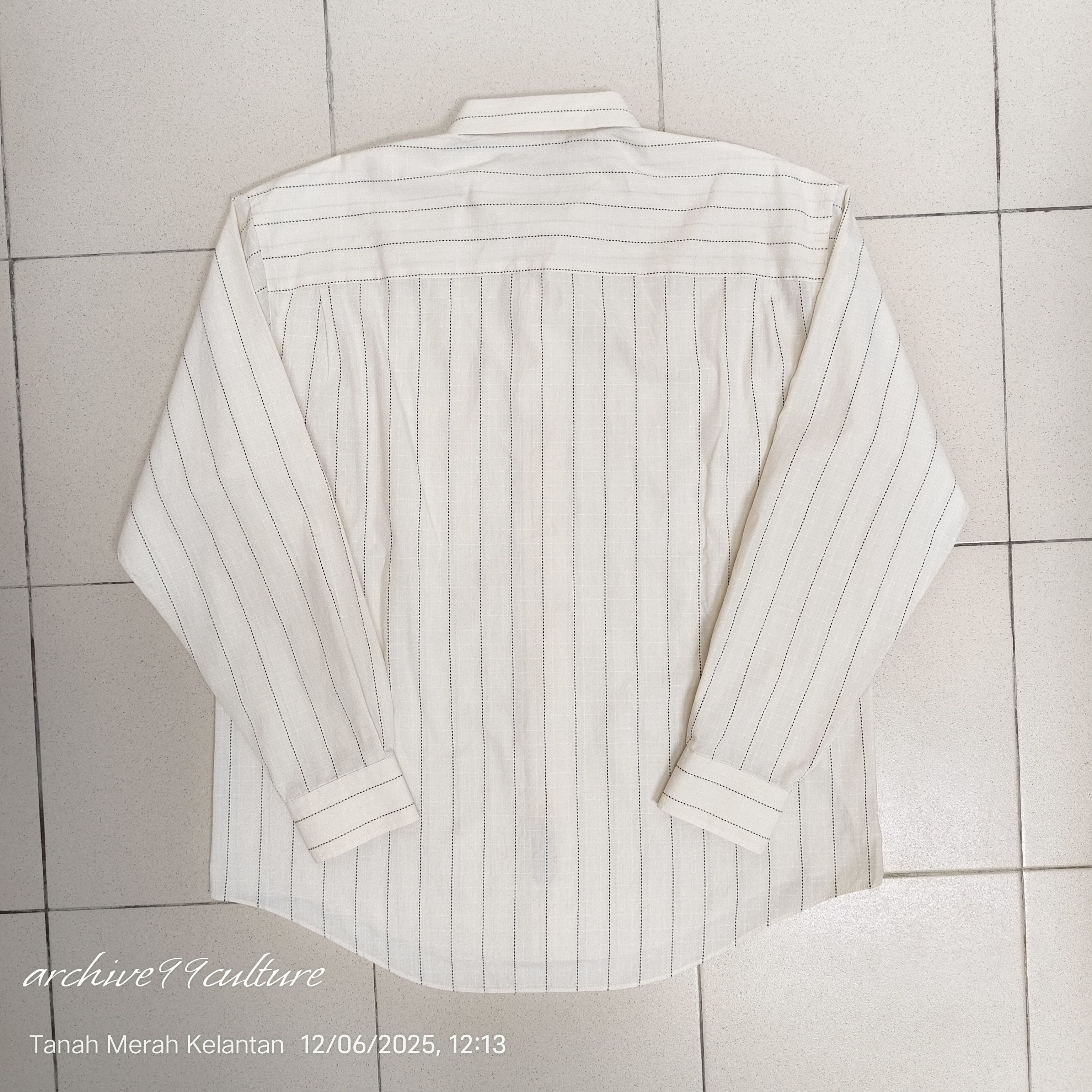 Vintage Archive 90's stripes checked classic Button up shirt Size US L / EU 52-54 / 3 - 2 Thumbnail