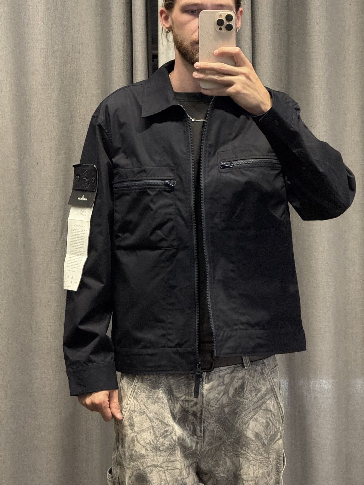 Stone Island 🔥Stone Island Ghost Piece O-Ventile Jacket🔥 Size US XL / EU 56 / 4 - 1 Thumbnail