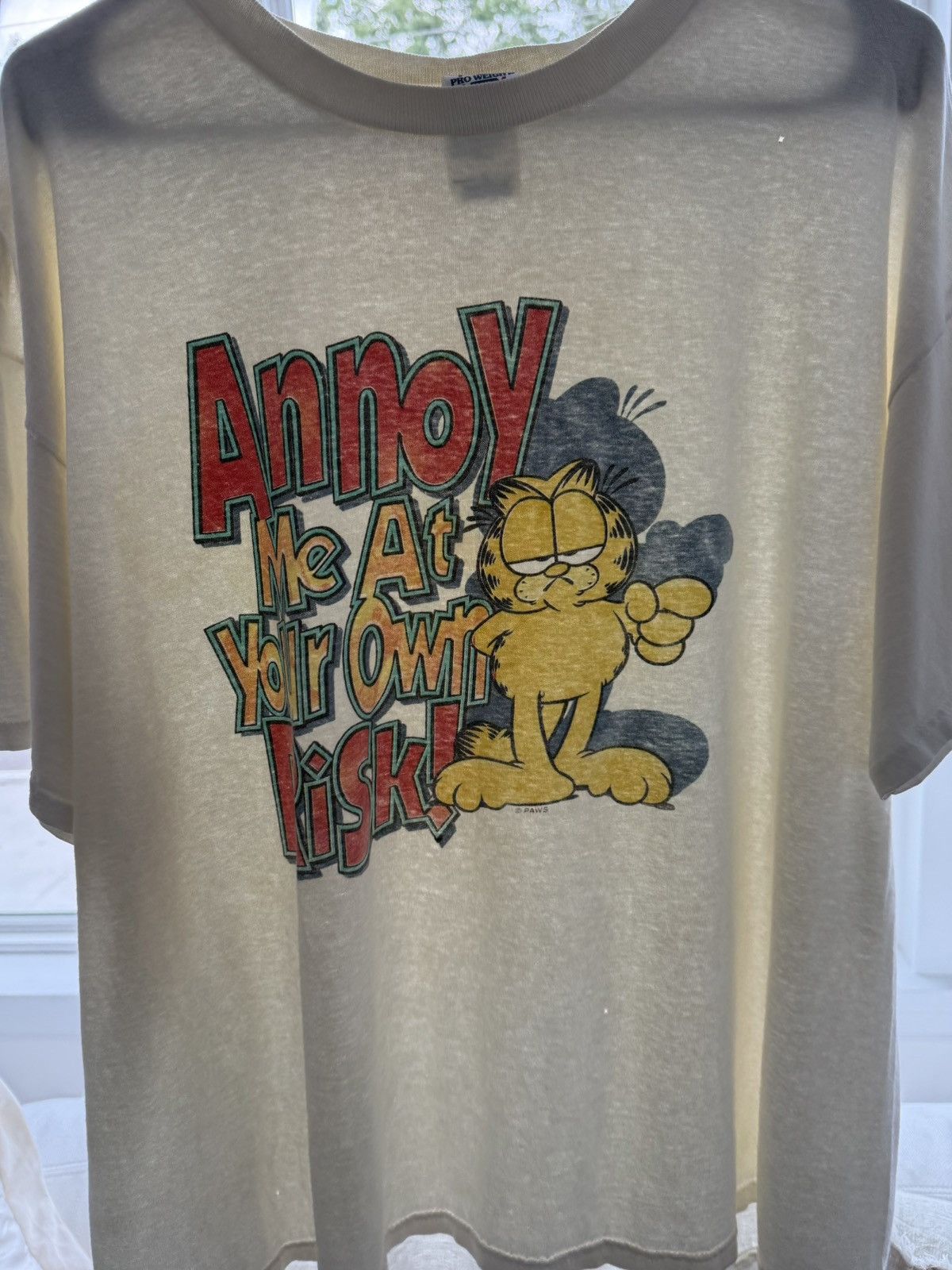 Other Vintage Y2K Garfield Annoy Me Comic cat Size US XL / EU 56 / 4 - 11 Thumbnail