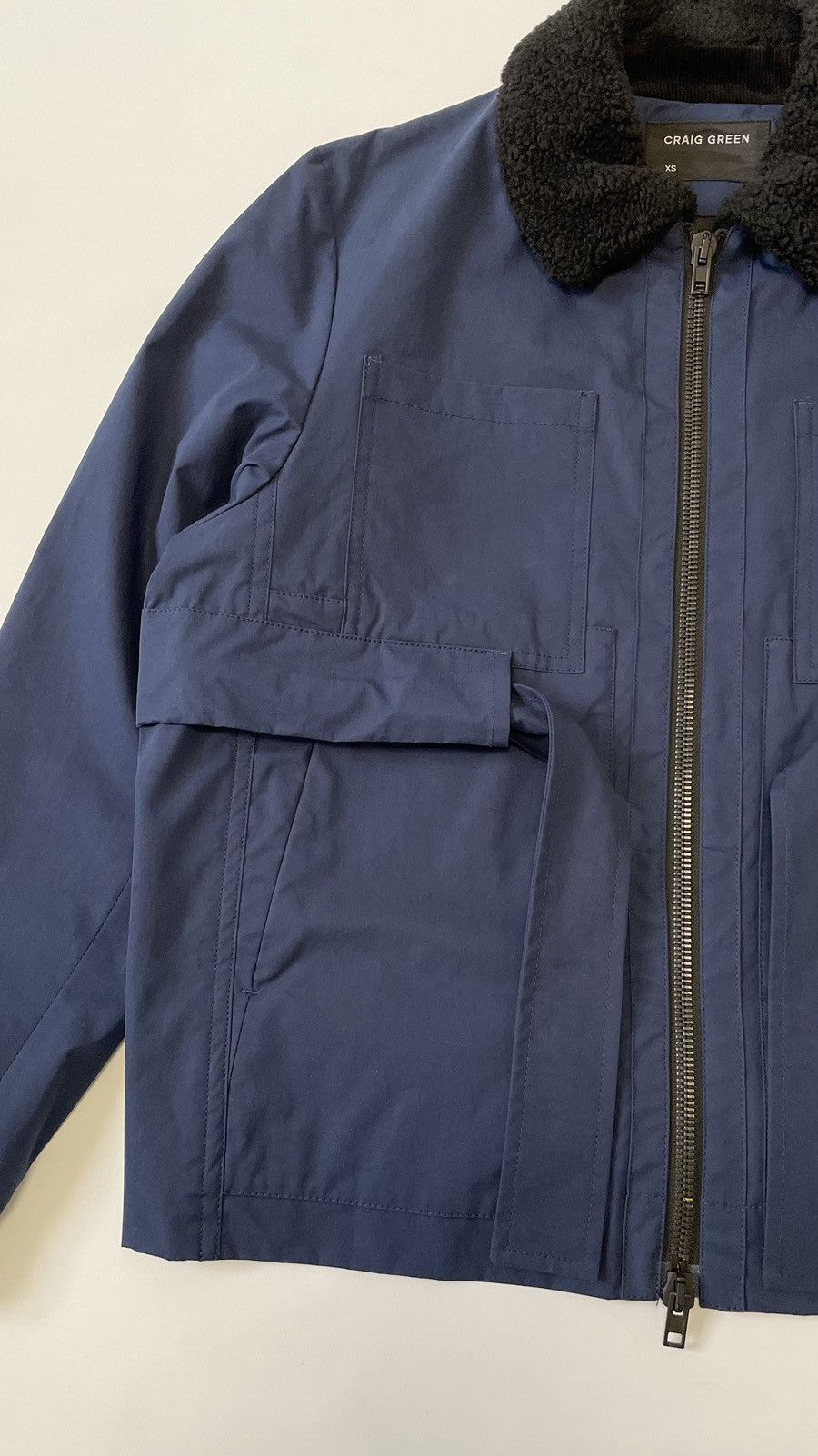 Craig Green Sherpa Collar Utility Work Jacket Size US S / EU 44-46 / 1 - 7 Thumbnail