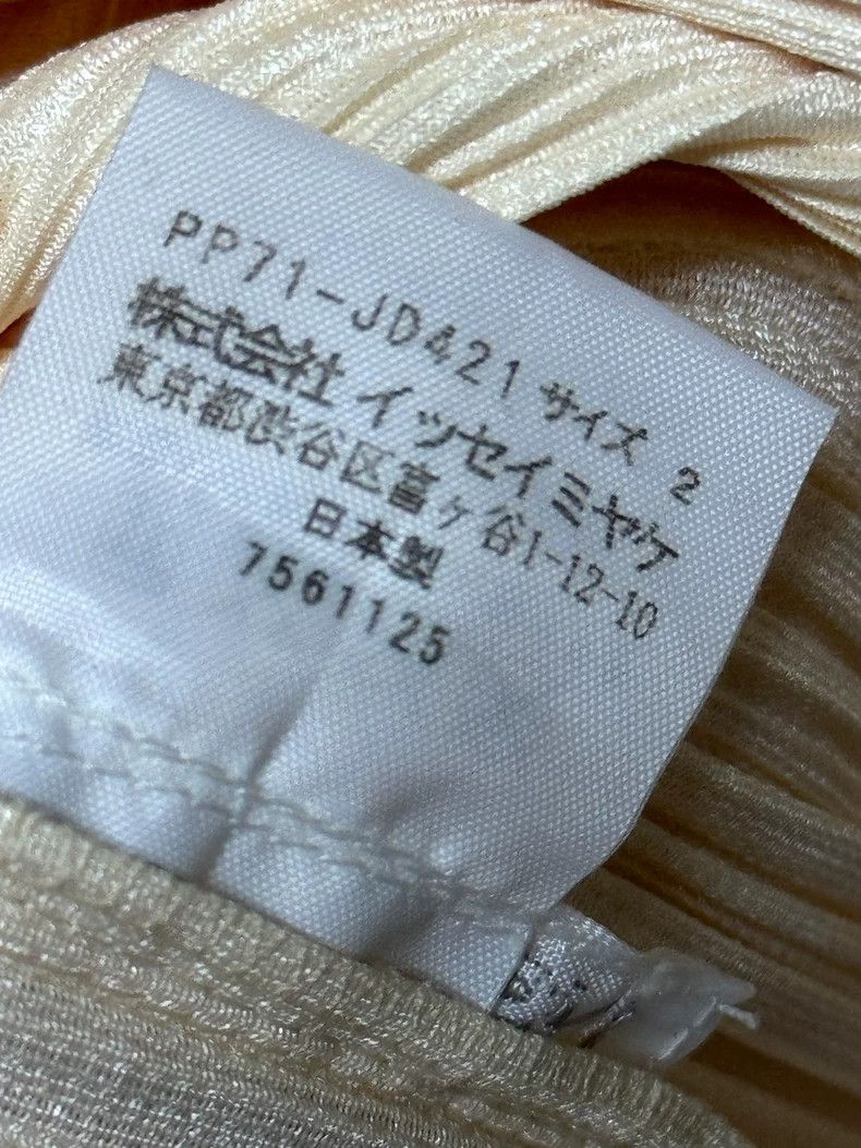 Issey Miyake issey miyake size:one size Light yellow lapel cardigan 250 Size XXS / US 00 / IT 34 - 5 Thumbnail