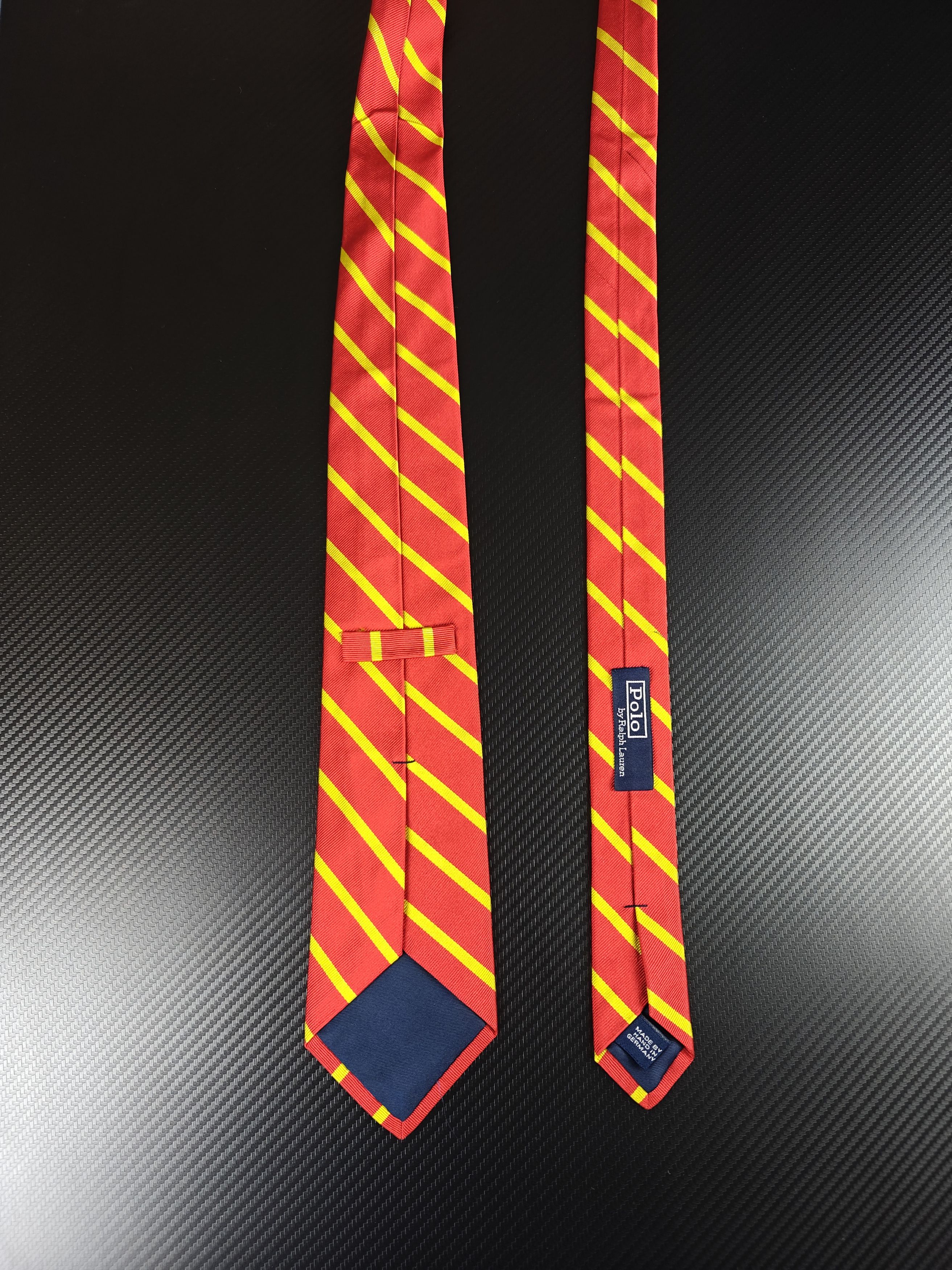 Polo Ralph Lauren Polo Ralph Lauren Silk Tie Germany Striped Size ONE SIZE - 5 Thumbnail