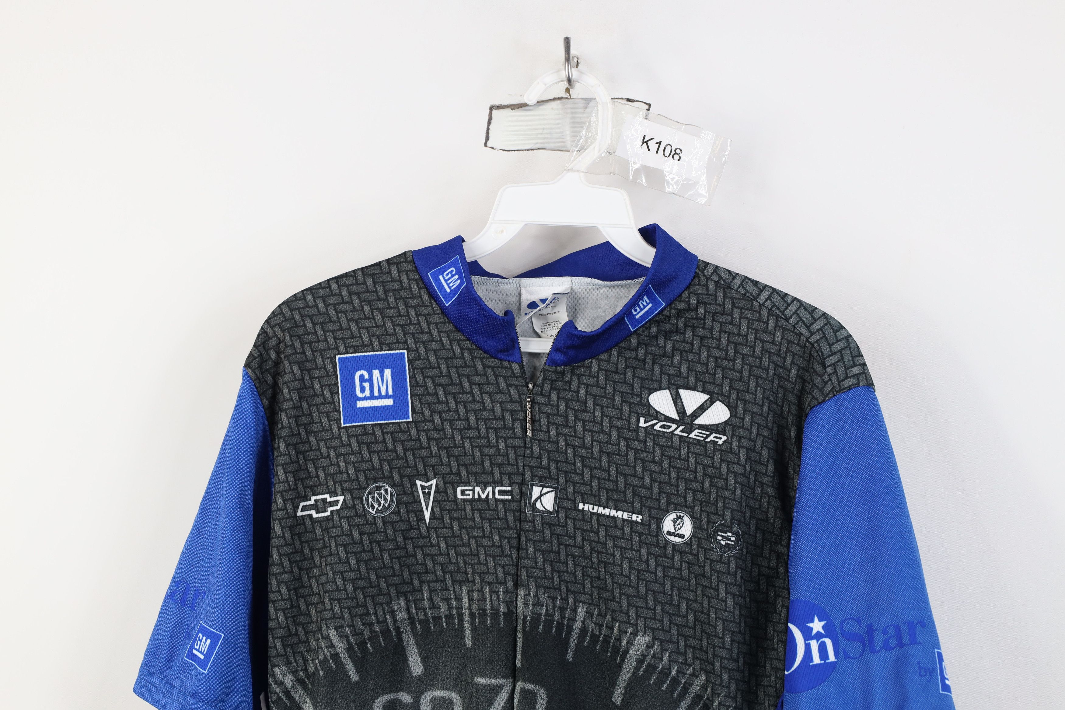 Vintage Vintage GM General Motors On Star Bicycle Cycling Jersey USA Size US L / EU 52-54 / 3 - 2 Thumbnail