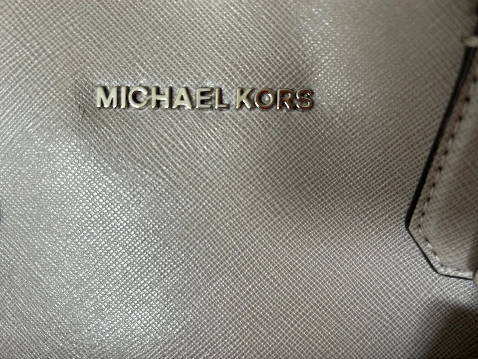 Michael Kors Michael Kors Greenwich leather grey grab bag Size ONE SIZE - 20 Thumbnail