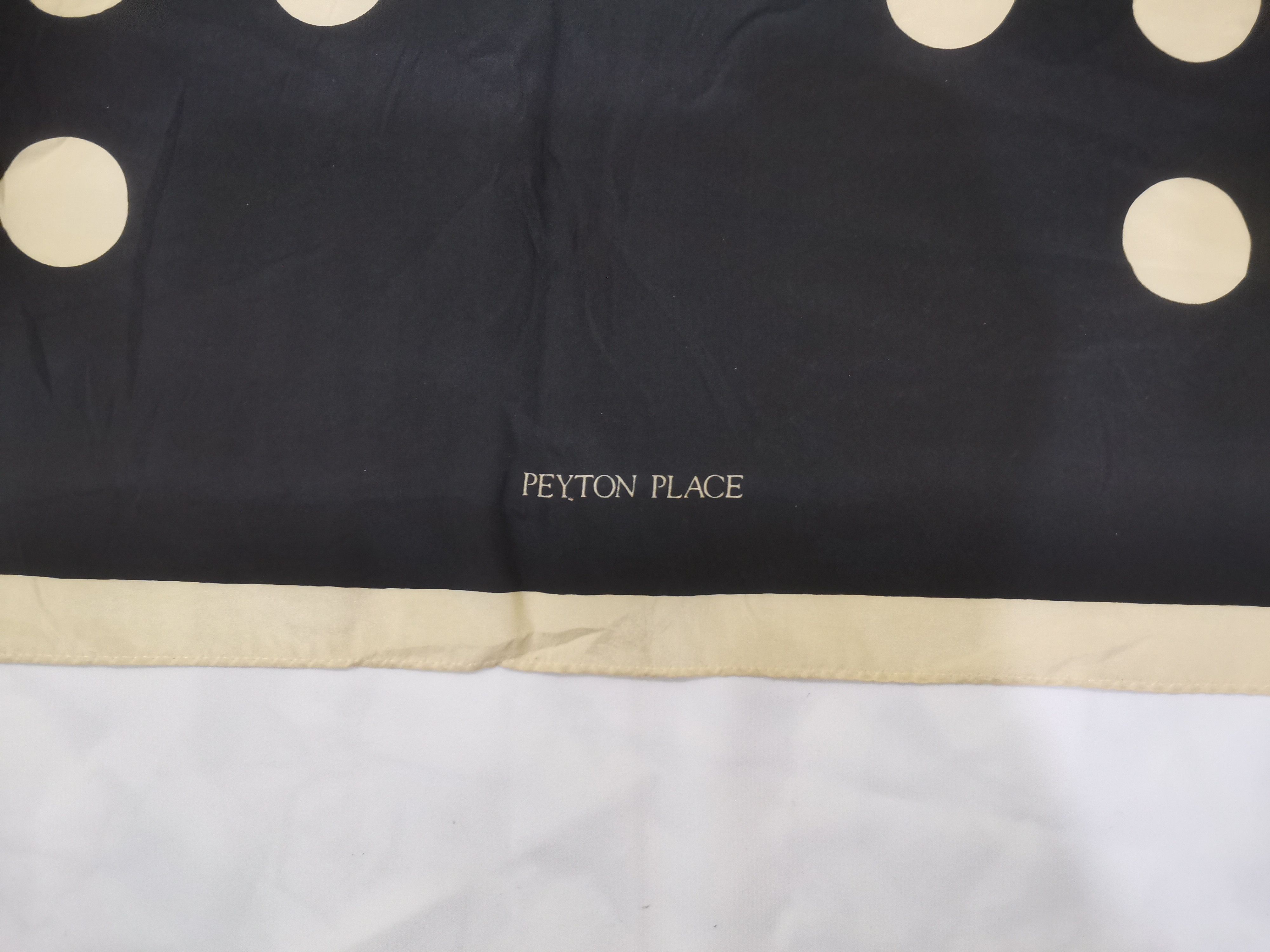 Designer × Japanese Brand Rare Peyton Place scarves nice design Size ONE SIZE - 2 Thumbnail