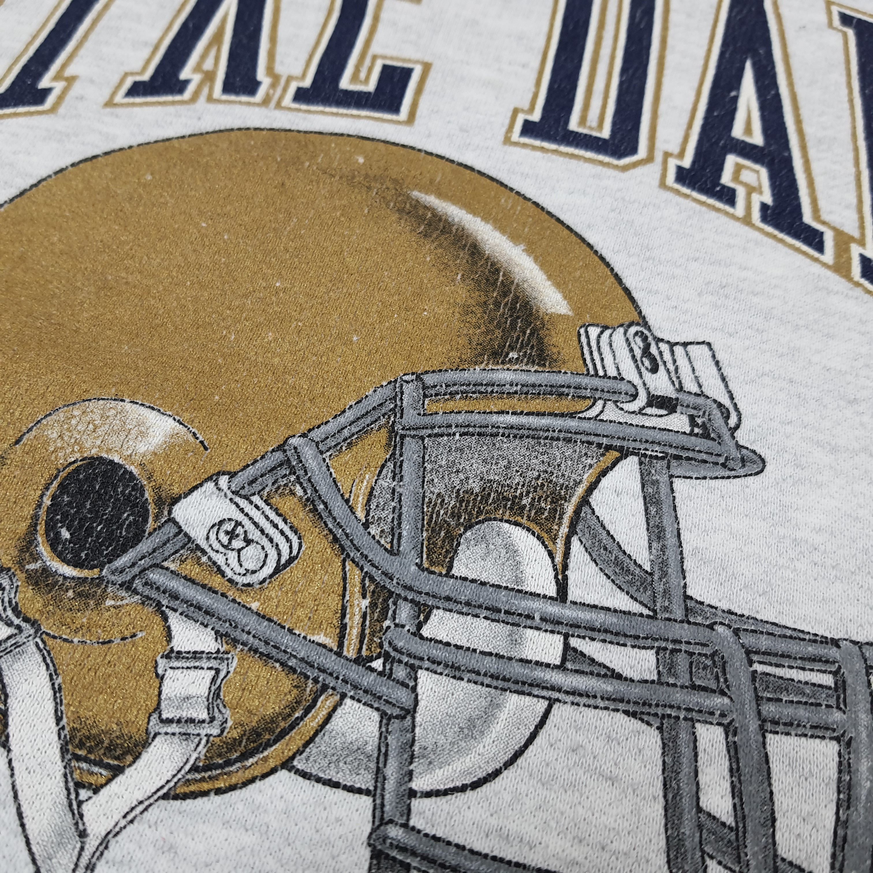Galt Crew Vintage Notre Dame America Football NFL Sweatshirt C256N14 Size US M / EU 48-50 / 2 - 11 Thumbnail
