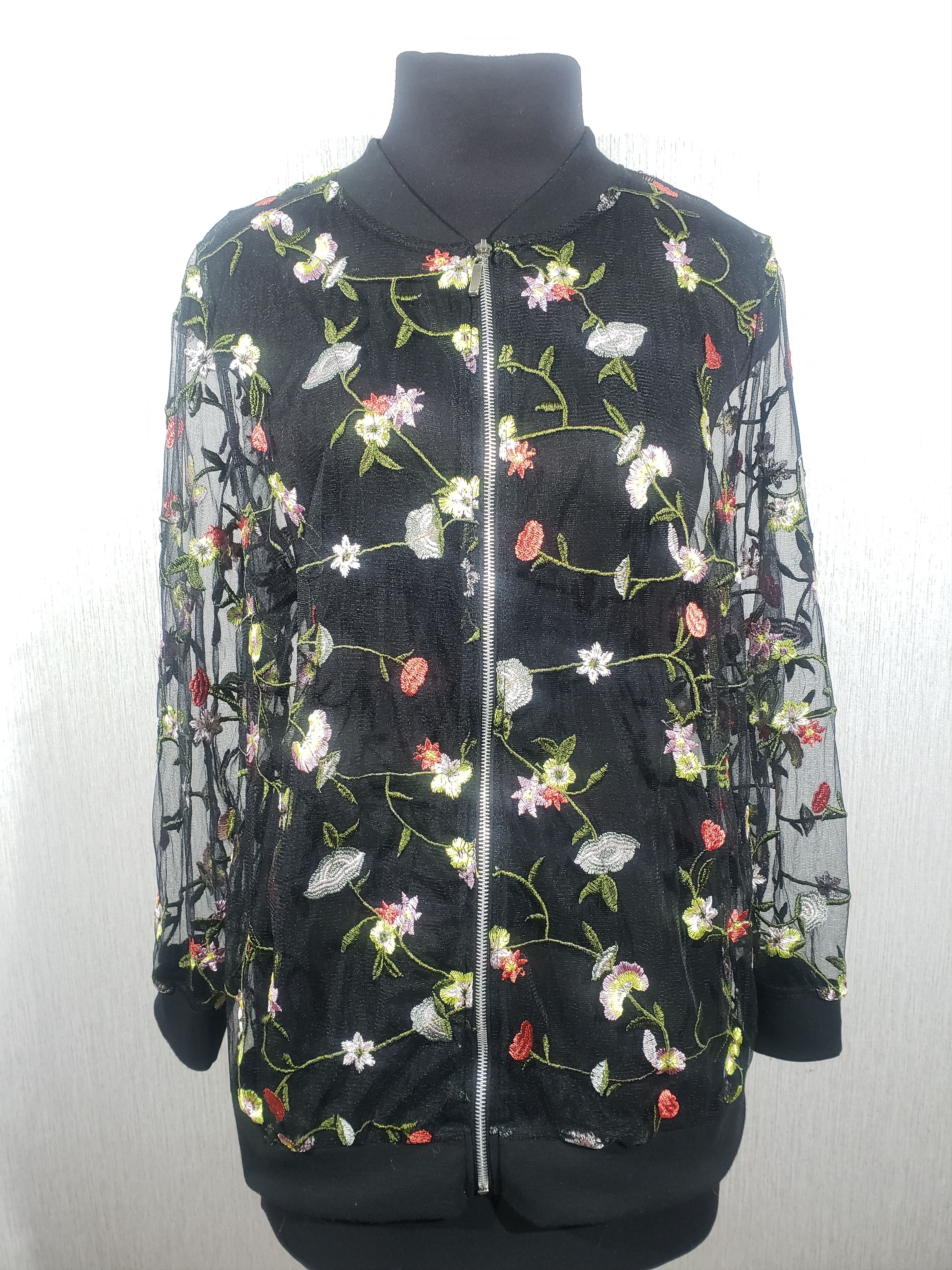 Other Black women's jacket. Size XL / US 12-14 / IT 48-50 - 1 Thumbnail