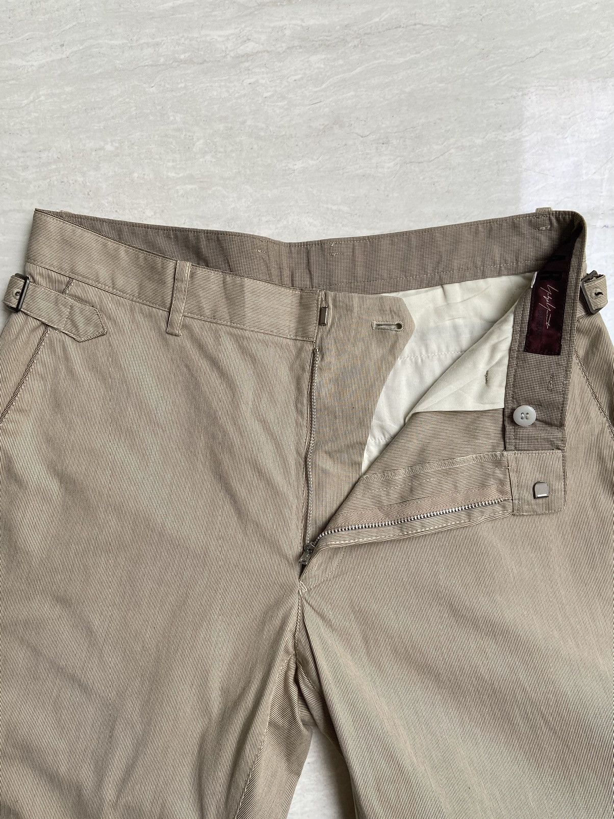 Yohji Yamamoto A.A.R Yohji Yamamoto Durban Cream Long Pants Size US 30 / EU 46 - 10 Thumbnail