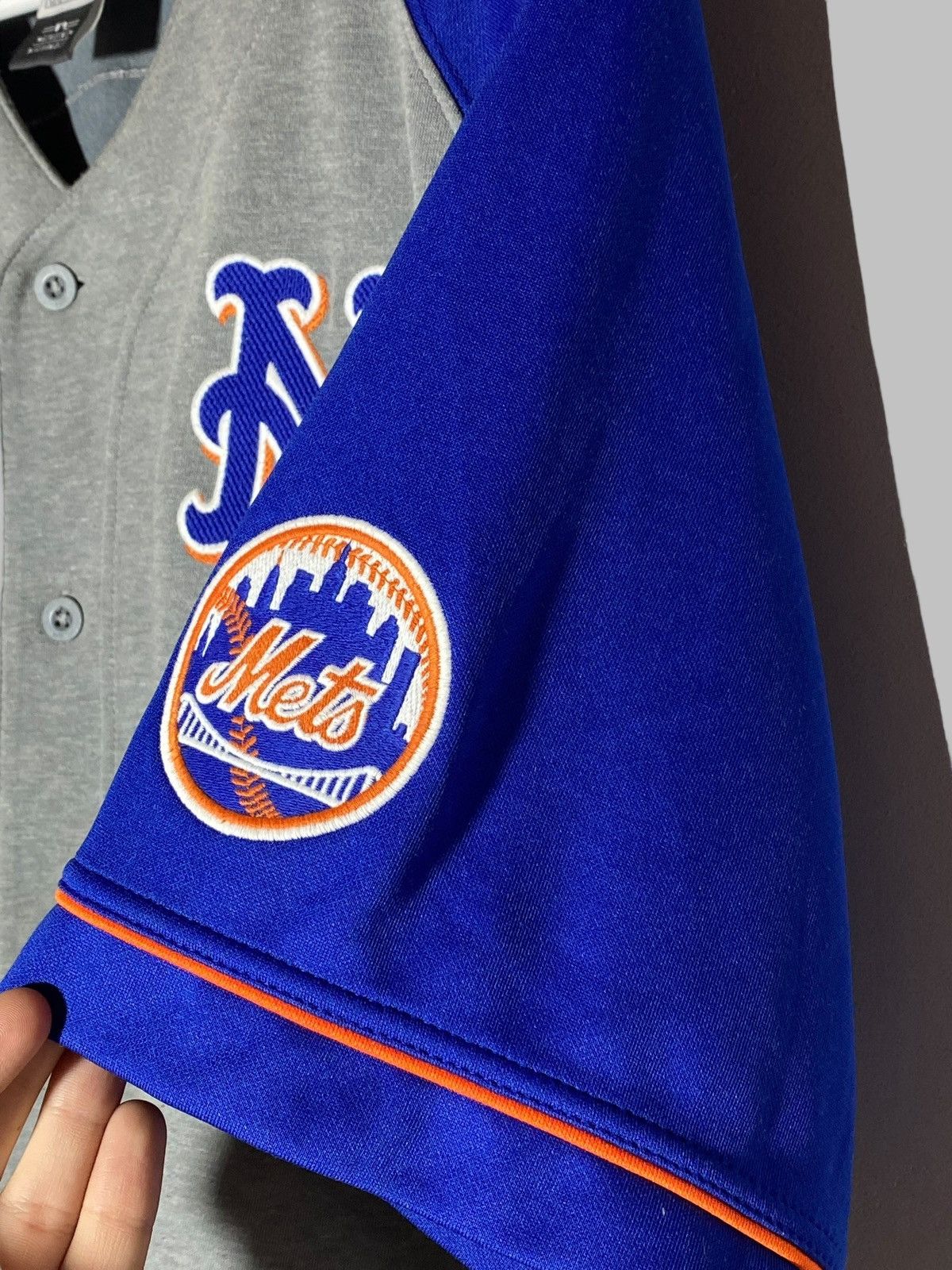 Nike Nike New York Mets David Wright #5 Gray Baseball Jersey Size US L / EU 52-54 / 3 - 7 Thumbnail