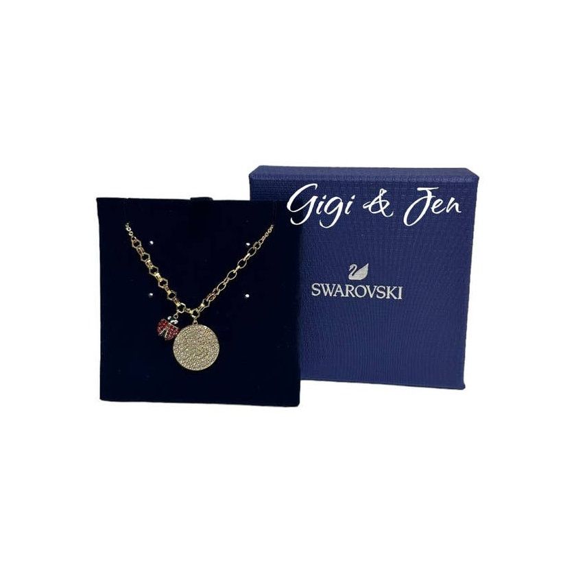 Swarovski Swarovski Lisabel Gold Tone Crystal Ladybug Necklace Size ONE SIZE - 3 Thumbnail