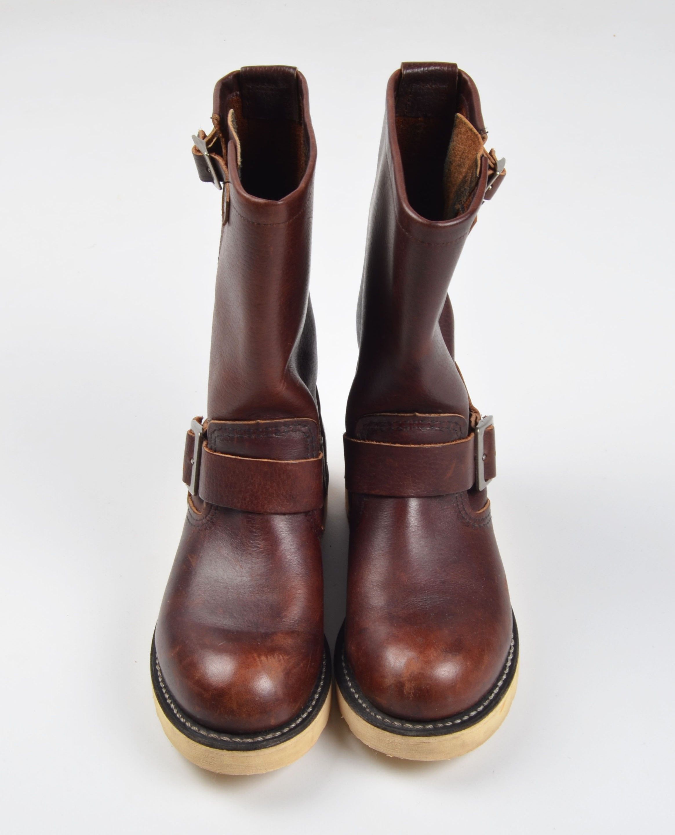 Red Wing Red Wing 2970 Biker Brown Leather Engineer Boots Size US 4.5 / IT 34.5 - 7 Thumbnail