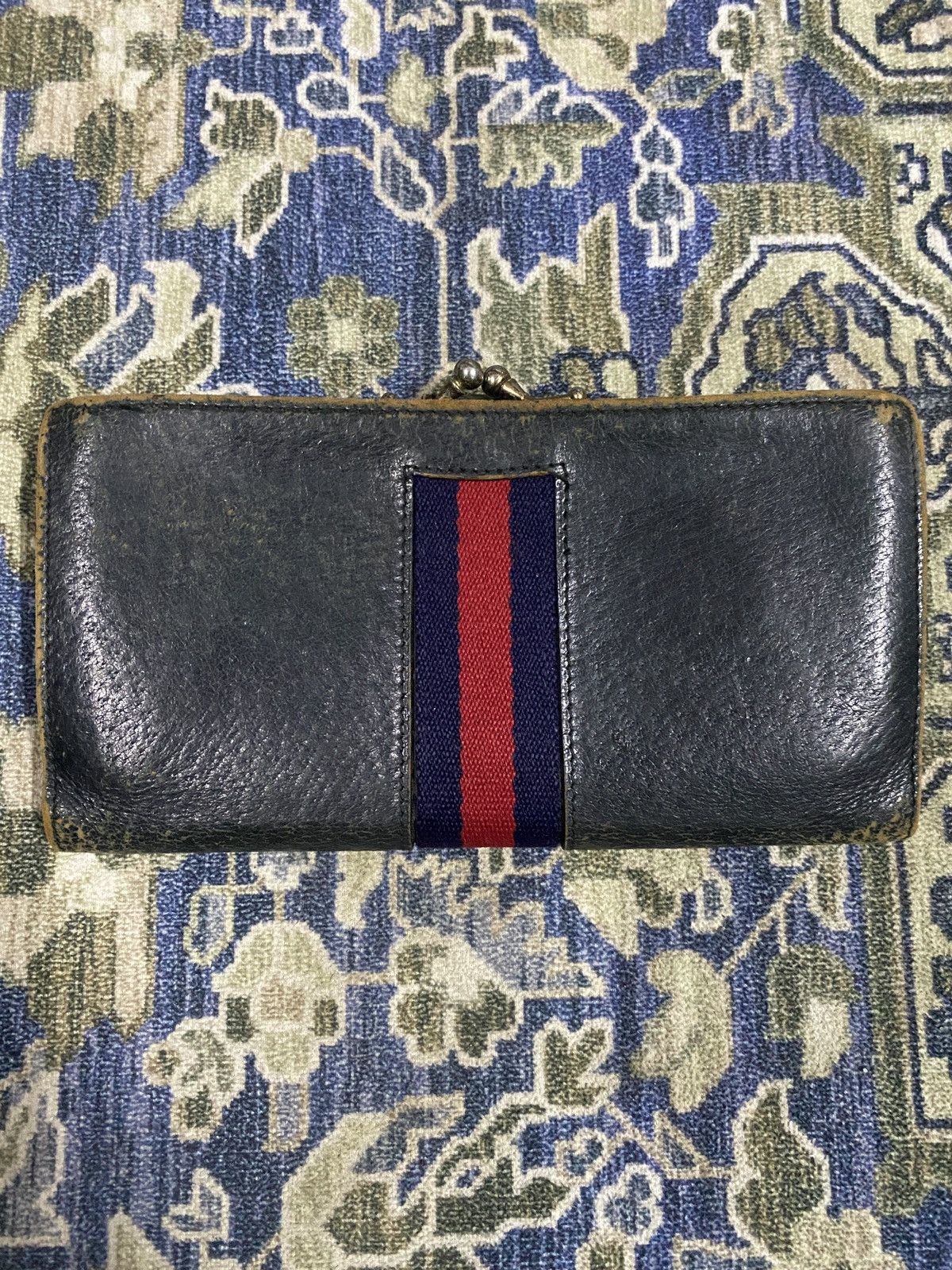 Gucci Vintage Gucci Long Wallet Size ONE SIZE - 5 Thumbnail