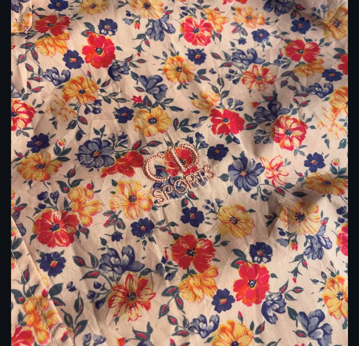 Christian Dior Monsieur 2000s Christian Dior Sports CD Flower Floral Jacket Size US M / EU 48-50 / 2 - 3 Thumbnail