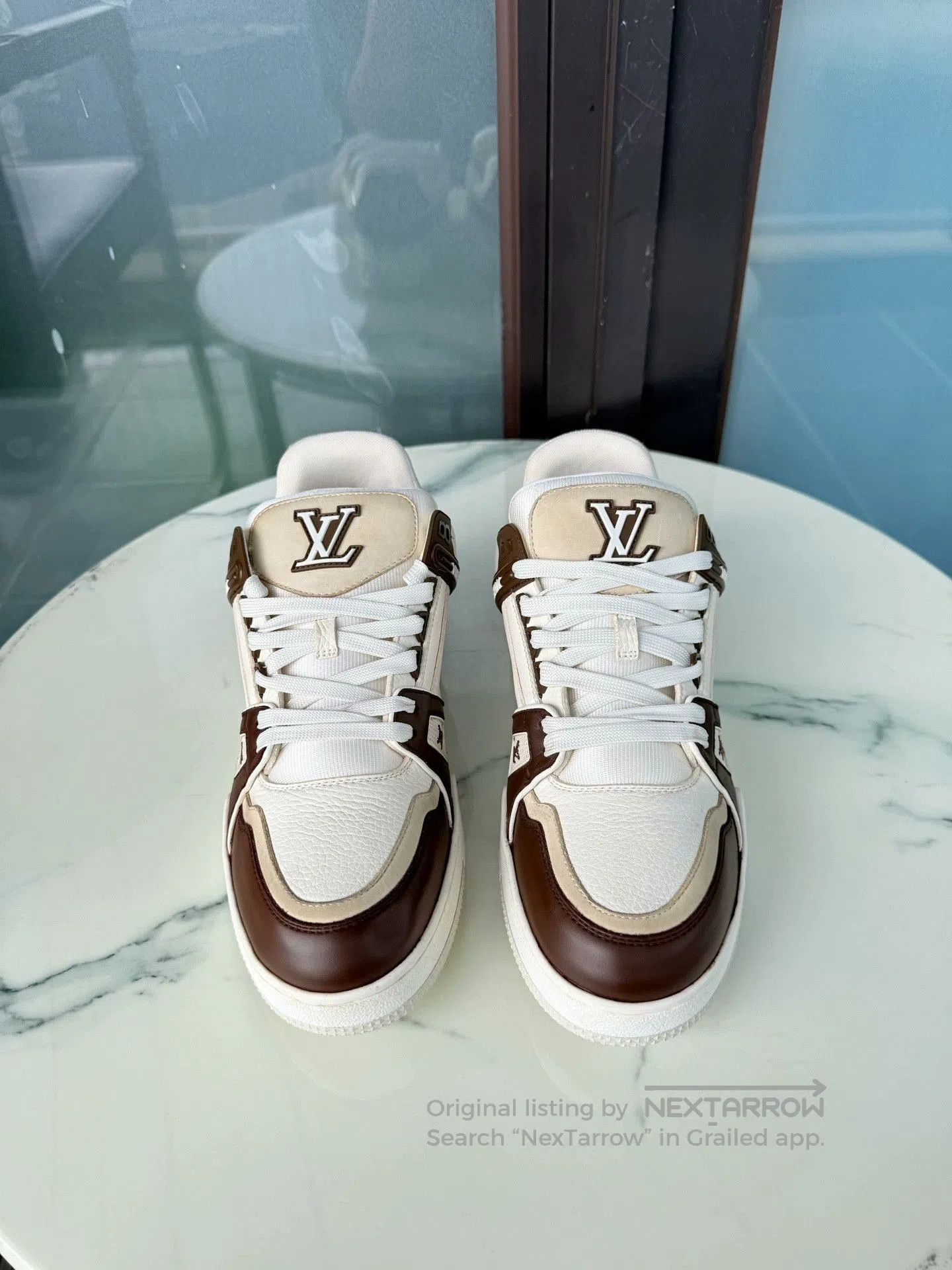 Louis Vuitton Louis Vuitton LV Trainer Men's Shoes. Size US 9 / EU 42 - 2 Thumbnail