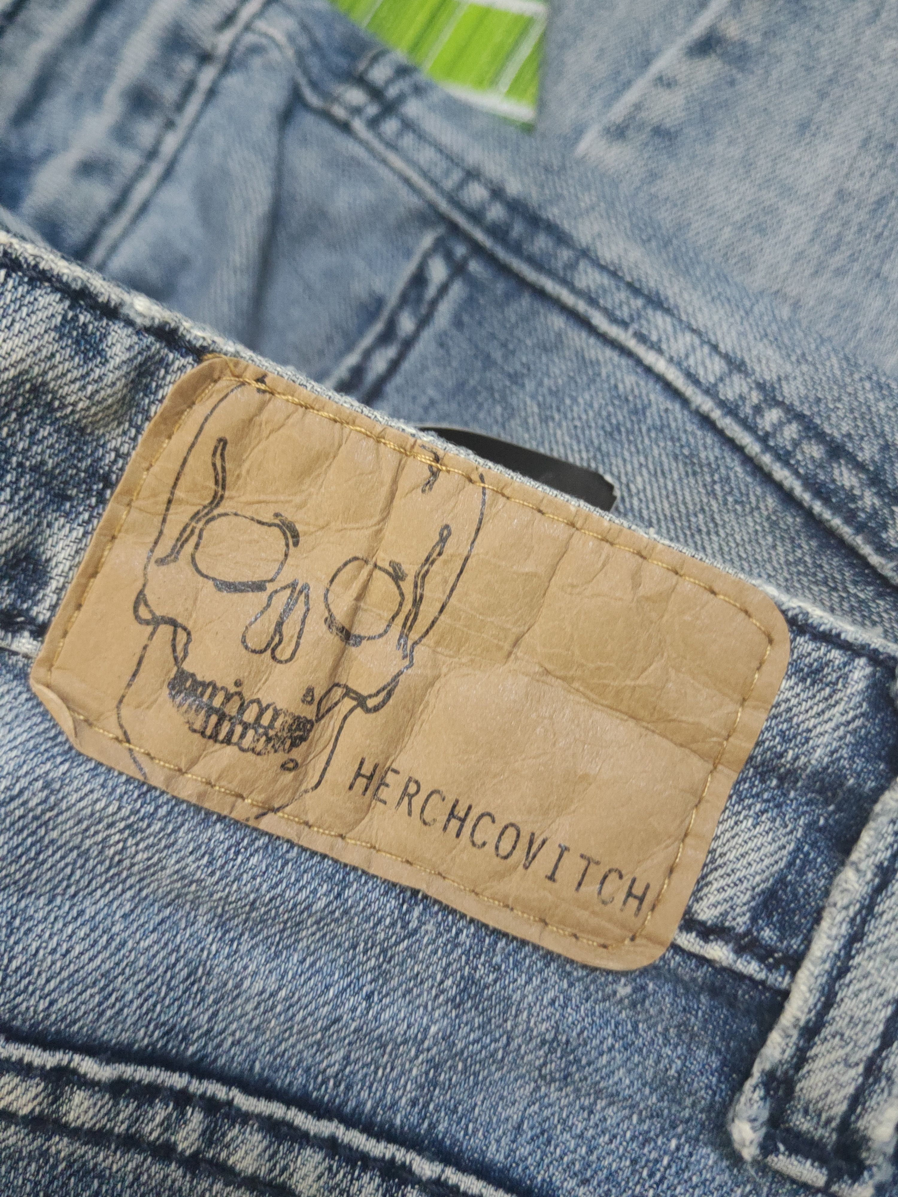 Alexandre Herchcovitch DL Alexandre Herchcovitch Distressed Ripped Jeans #46-003 Size 28" / US 6 / IT 42 - 13 Thumbnail
