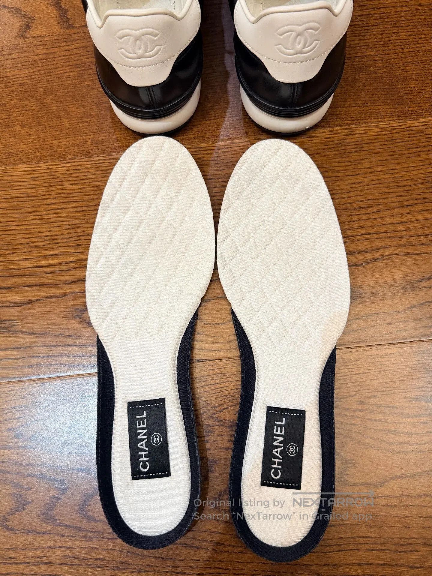 Chanel Chanel 24A Black Classic Sneakers Size 42. Size US 9 / EU 42 - 5 Thumbnail