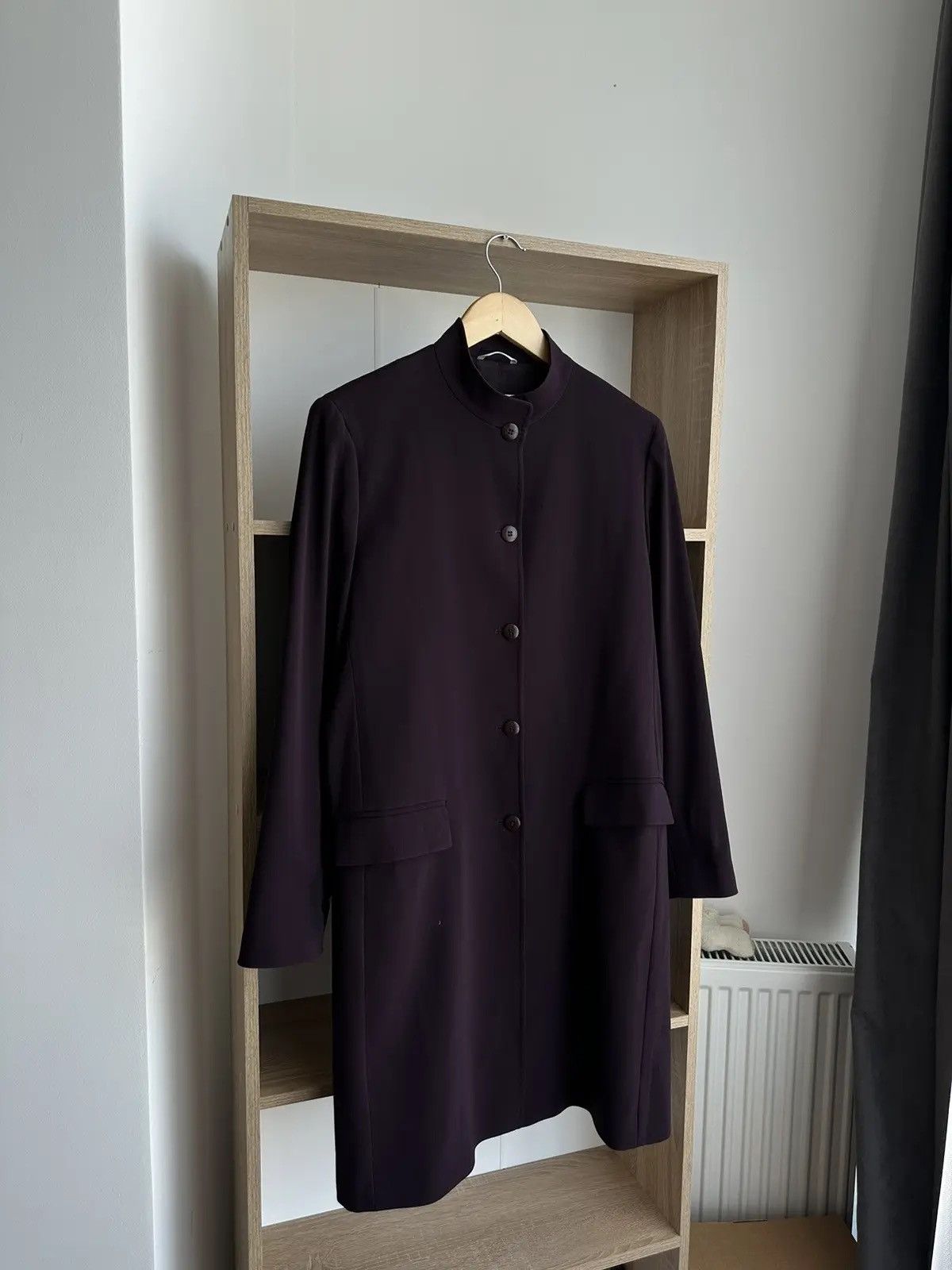 Max Mara × Vintage Vintage Max Mara Coat Violet Light Size 42 Size M / US 6-8 / IT 42-44 - 8 Thumbnail