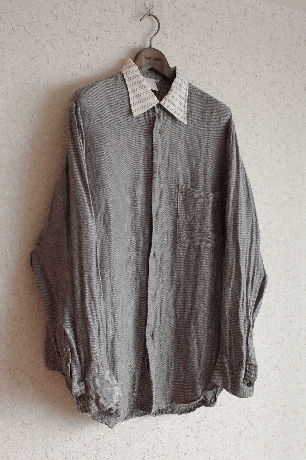 Yohji Yamamoto Yohji Yamamoto 96SS Flower&Boy Silk-Linen Shirt M Size US M / EU 48-50 / 2 - 2 Thumbnail