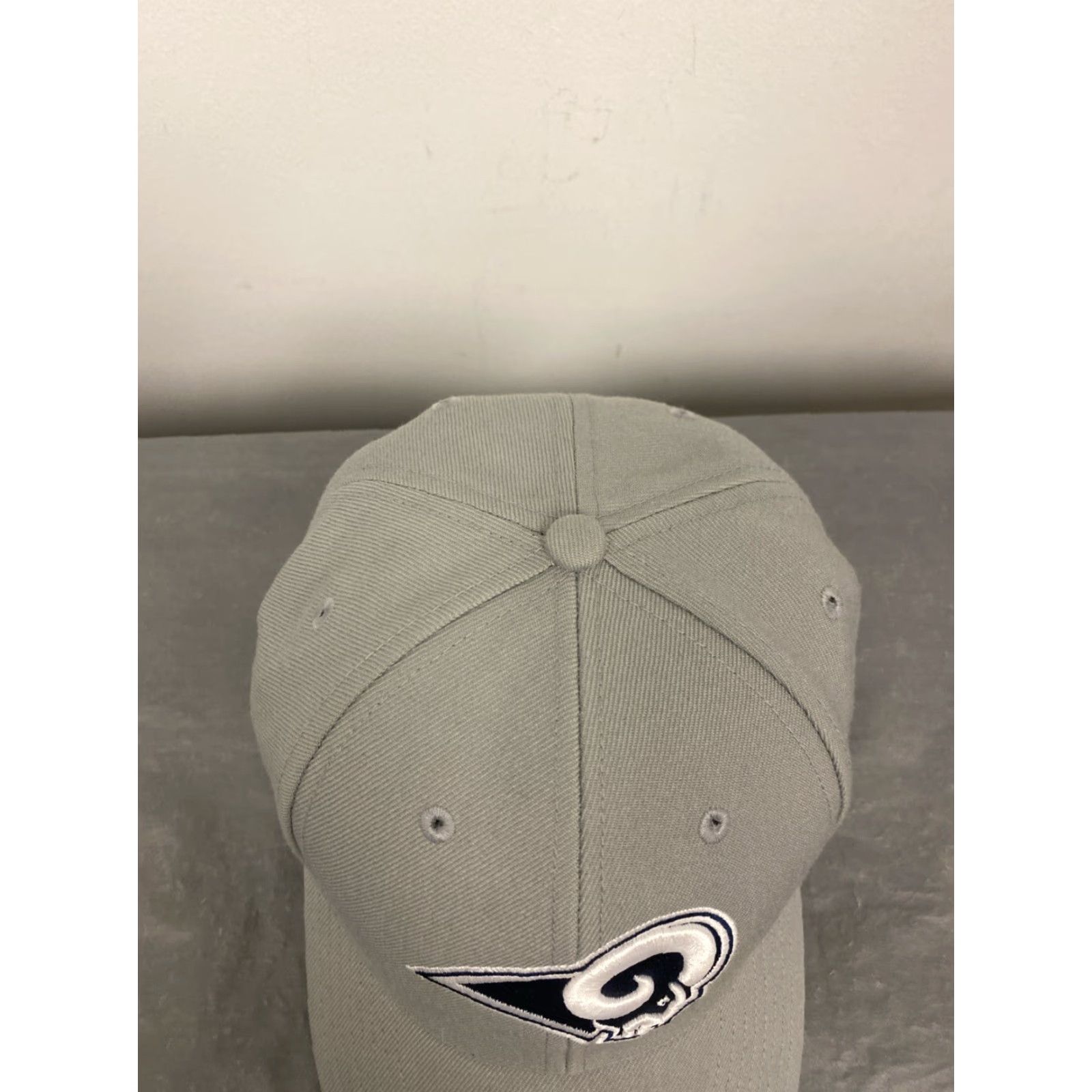 Vintage Los Angeles Rams ‘47 Baseball Cap Adjustable Fit Gray Logo Casual Mens One Size Size ONE SIZE - 3 Thumbnail