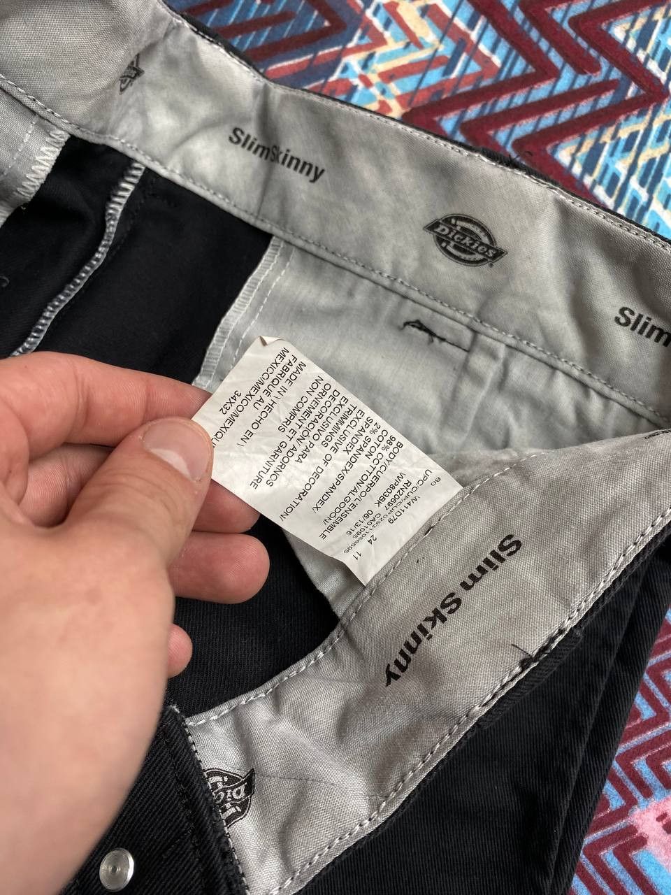 Dickies Vintage Dickies Slim Distressed Opium Faded USA Hype Pants Size US 34 / EU 50 - 3 Thumbnail