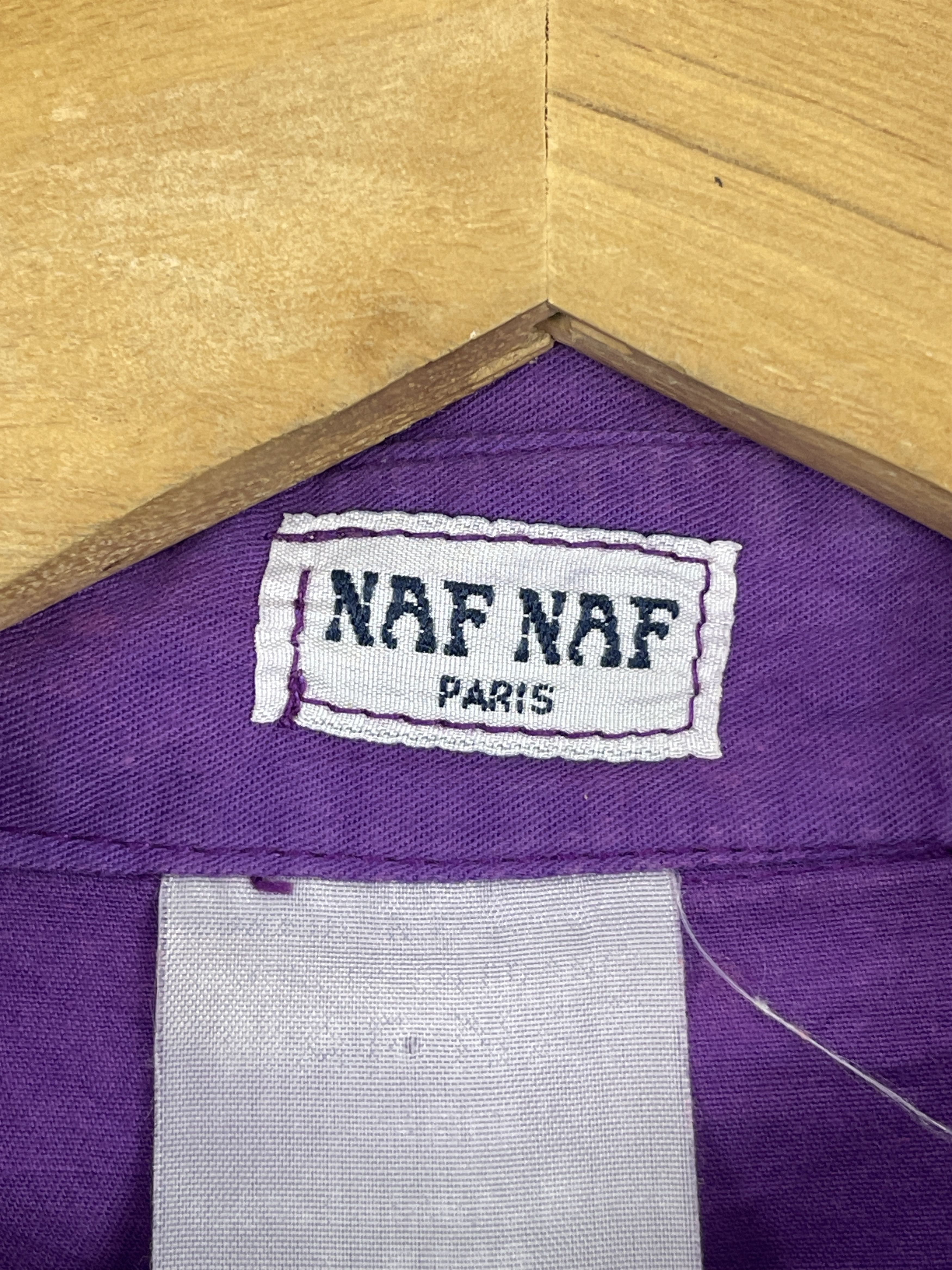 Designer × Vintage Vintage Naf Naf Paris Embroidered Button Up Shirt TA0409 Size US XL / EU 56 / 4 - 5 Thumbnail