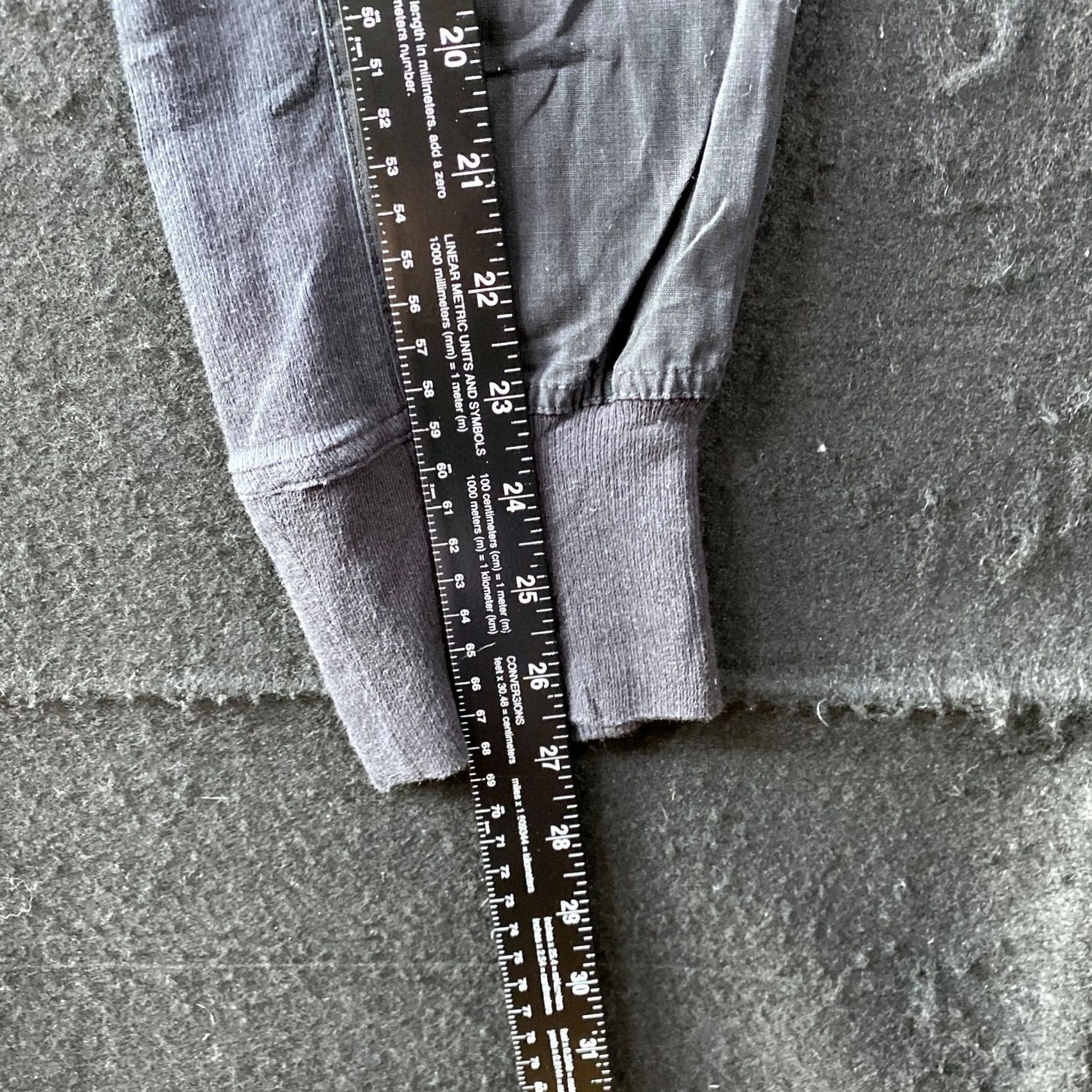 Vintage Cabi Jogger Pants Gray Drawstring Pockets Twill Cotton Blend XS Regular Size 24" / US 00 / IT 34 - 6 Thumbnail