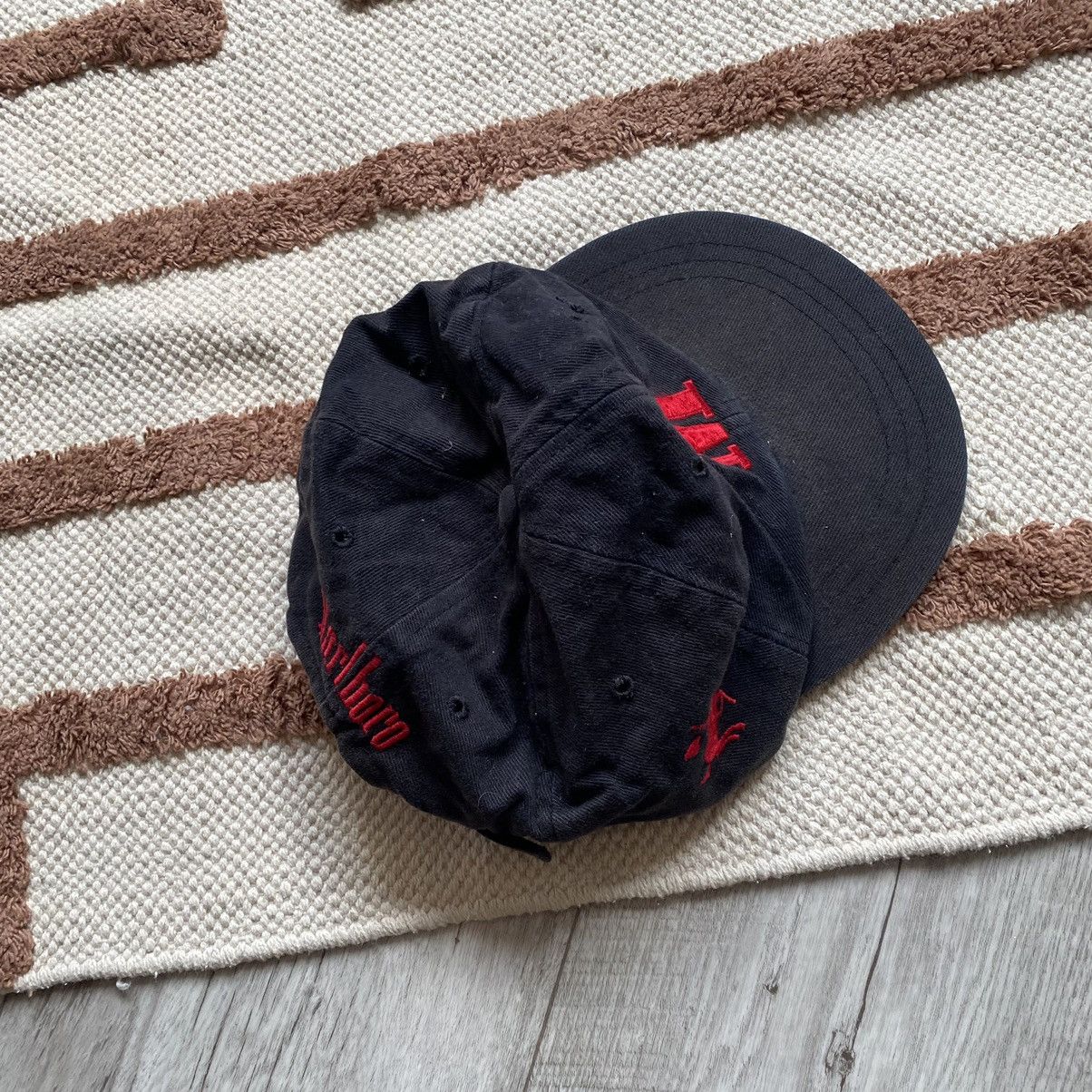 Marlboro VINTAGE MARLBORO HORSE WESTERN CAP Size ONE SIZE - 5 Thumbnail