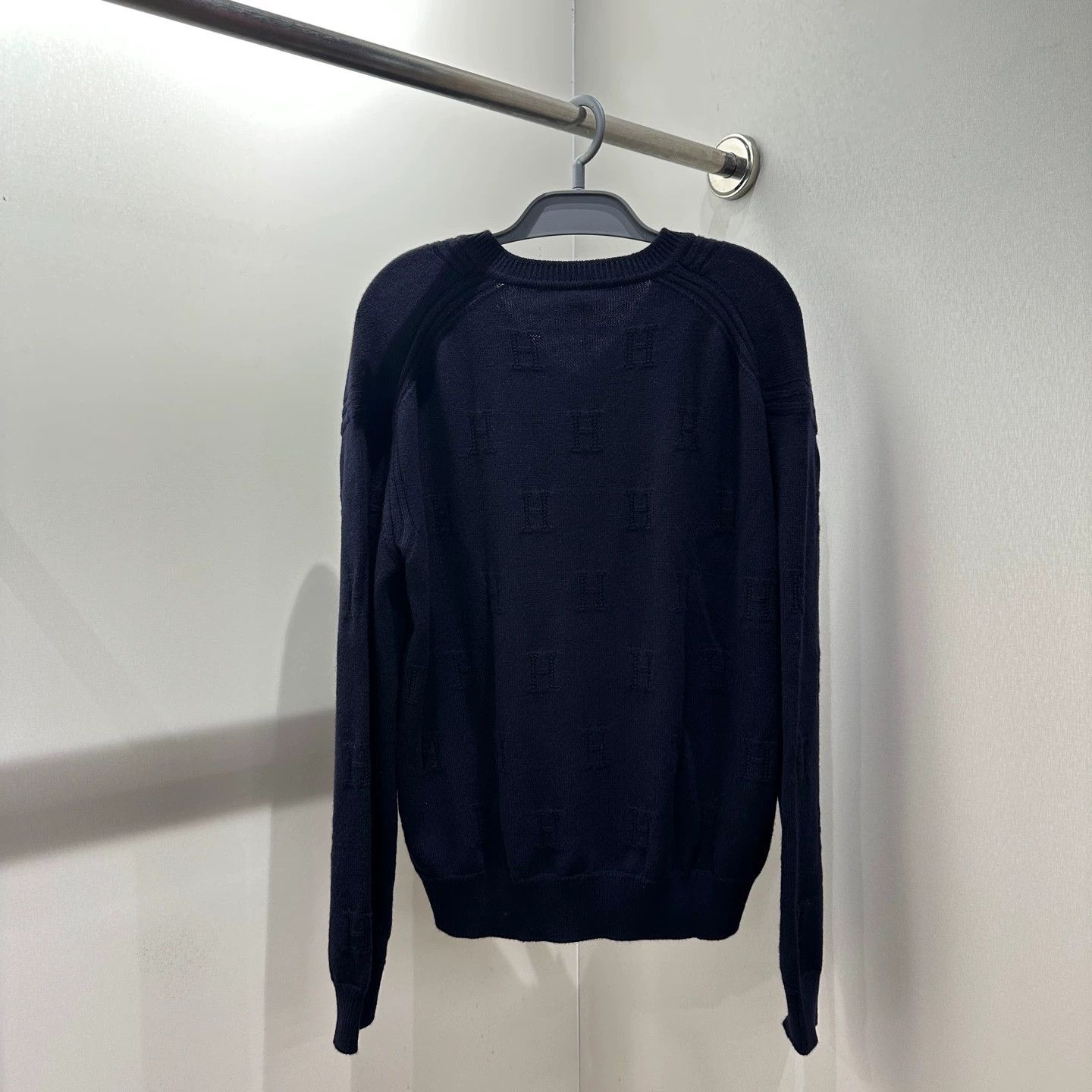 Hermes Hermes all-over H wool knit sweater 44 Size US S / EU 44-46 / 1 - 2 Thumbnail